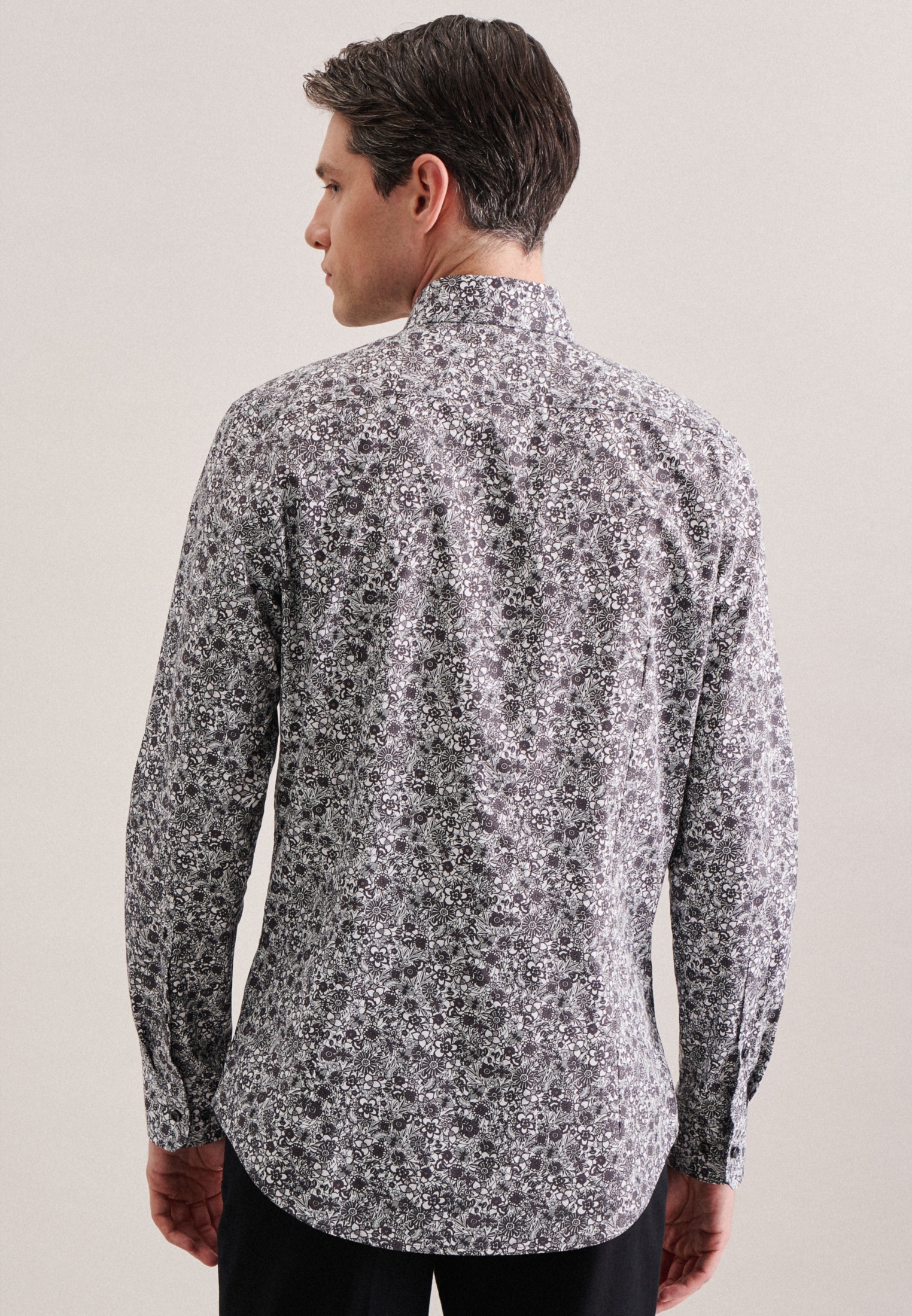 seidensticker Businesshemd "X-Slim", X-Slim Langarm Kentkragen Floral günstig online kaufen