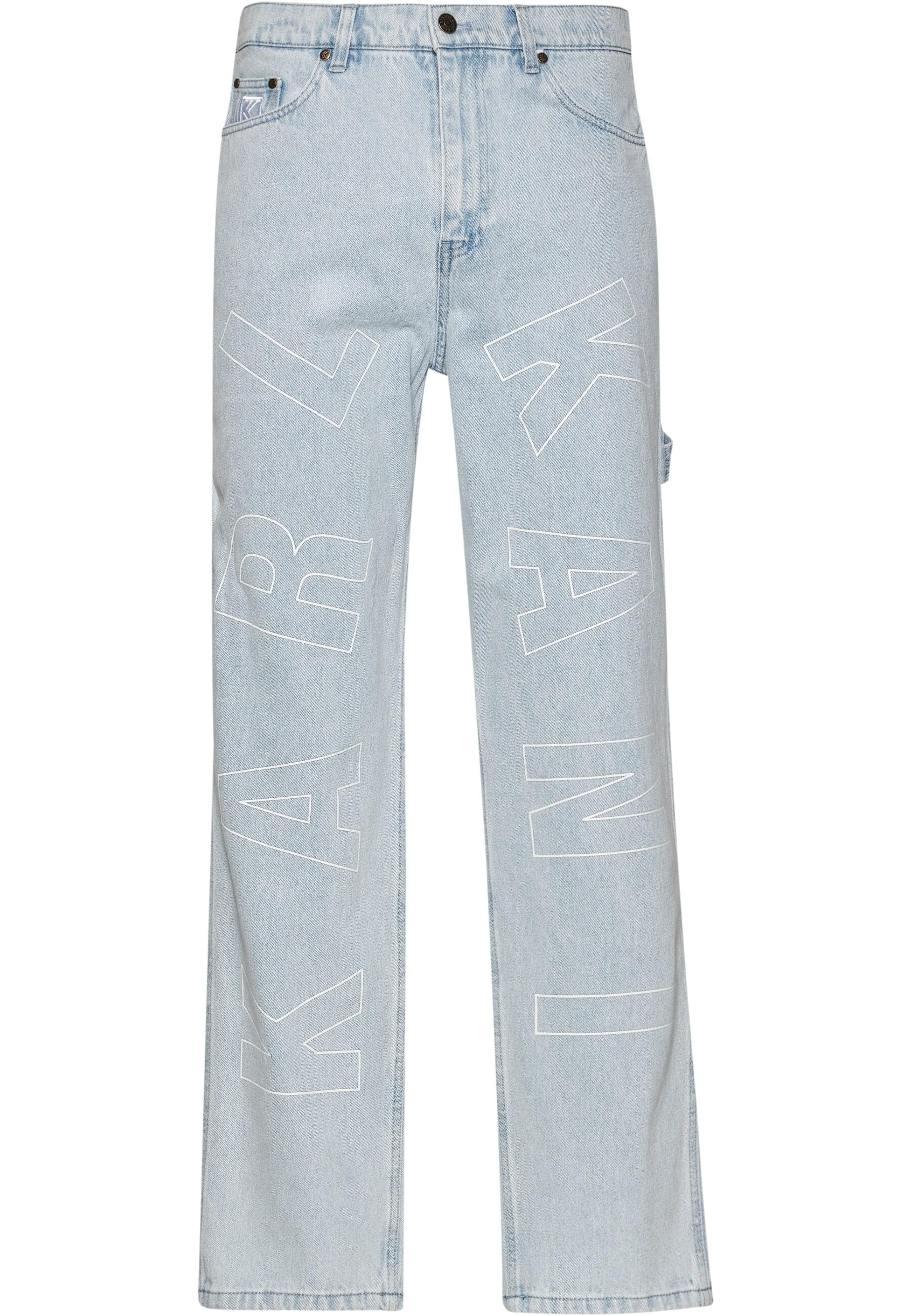 Karl Kani Bequeme Jeans "Karl Kani Herren Og Baggy Workwear Logo Print Deni günstig online kaufen