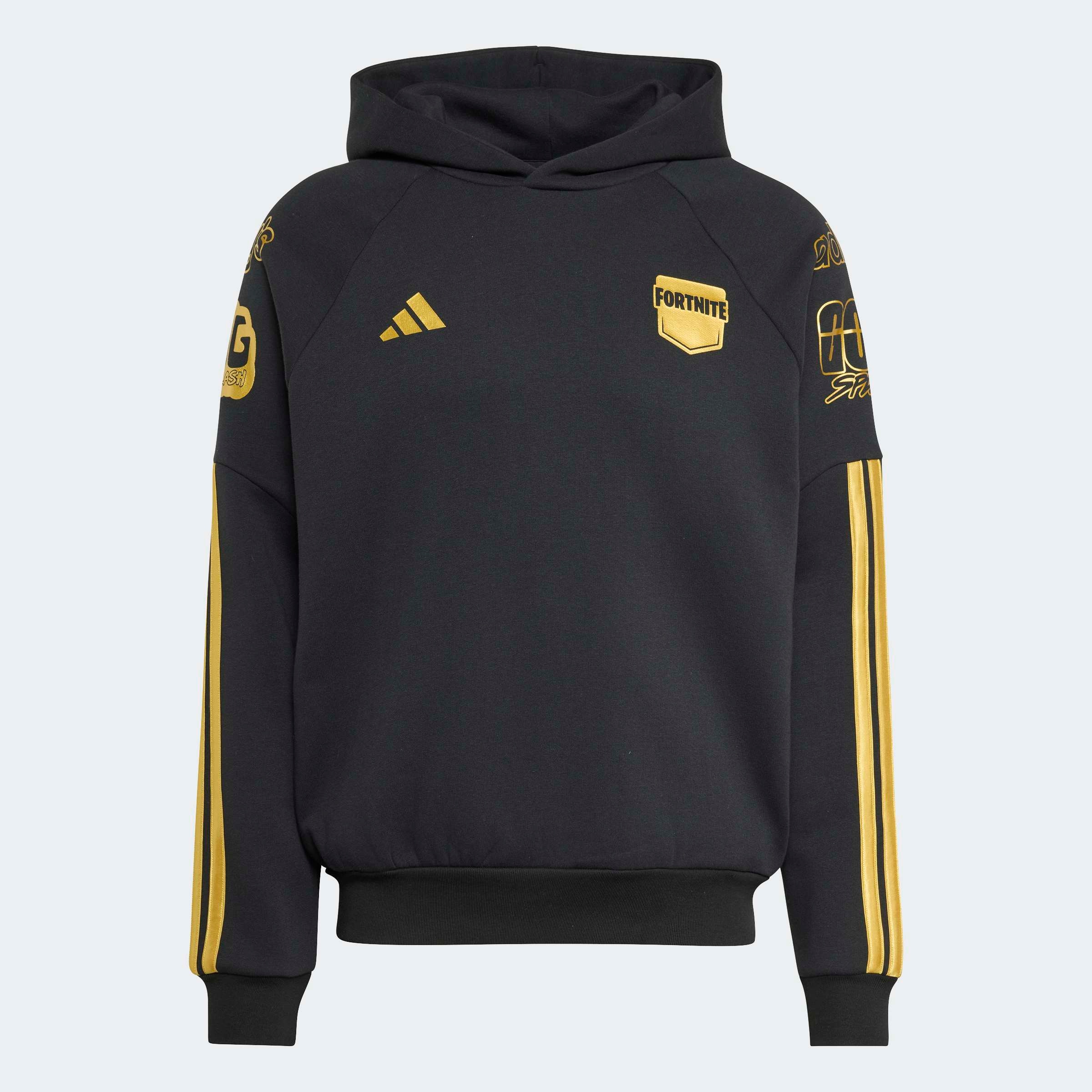 adidas Sportswear Kapuzensweatshirt »ADIDAS X FORTNITE TIRO HOODIE«, mit Reißverschluss, aus Baumwolle und Polyester, in normaler Länge
