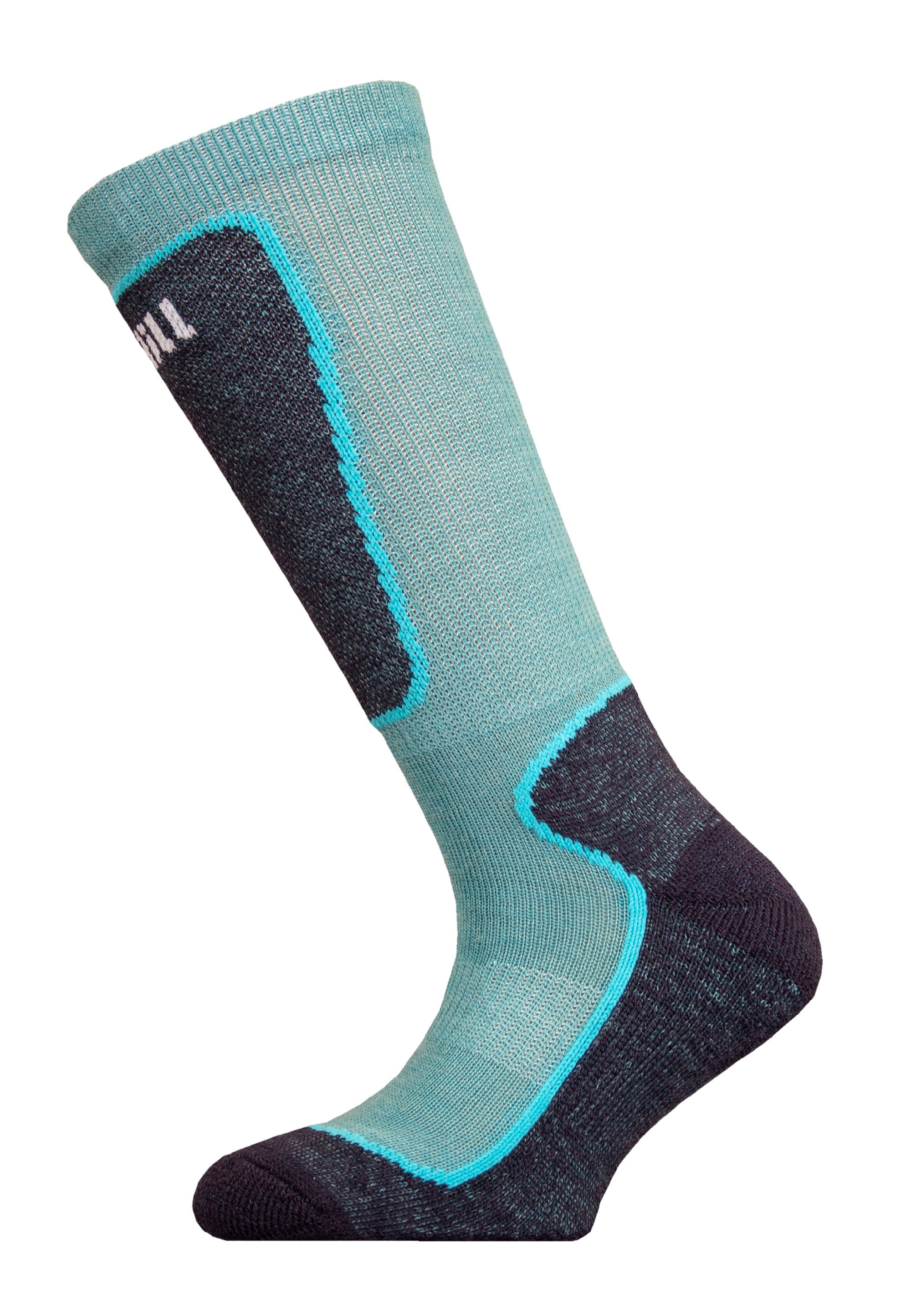 UPHILLSPORT Damen Socken "VALTA JR", Gr. 37, blau, 60% Wolle, 20% Polyamid, 18% Polypropylen, 2% Elasthan, mehrfarbig, Socken, mit 4-Lagen-Struktur