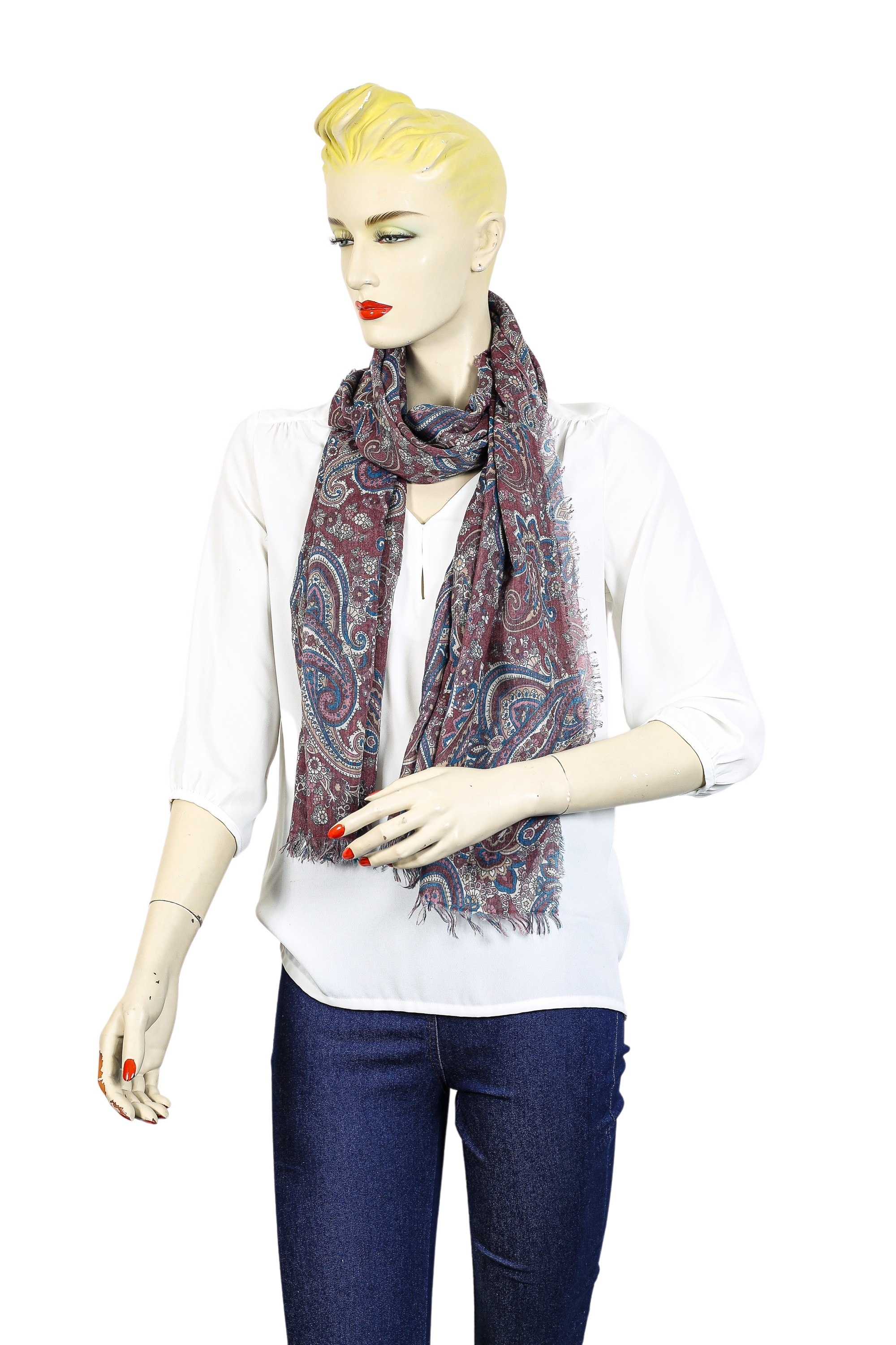 COLLEZIONE ALESSANDRO Modeschal »Paisley«, aus angenehm weichem Material