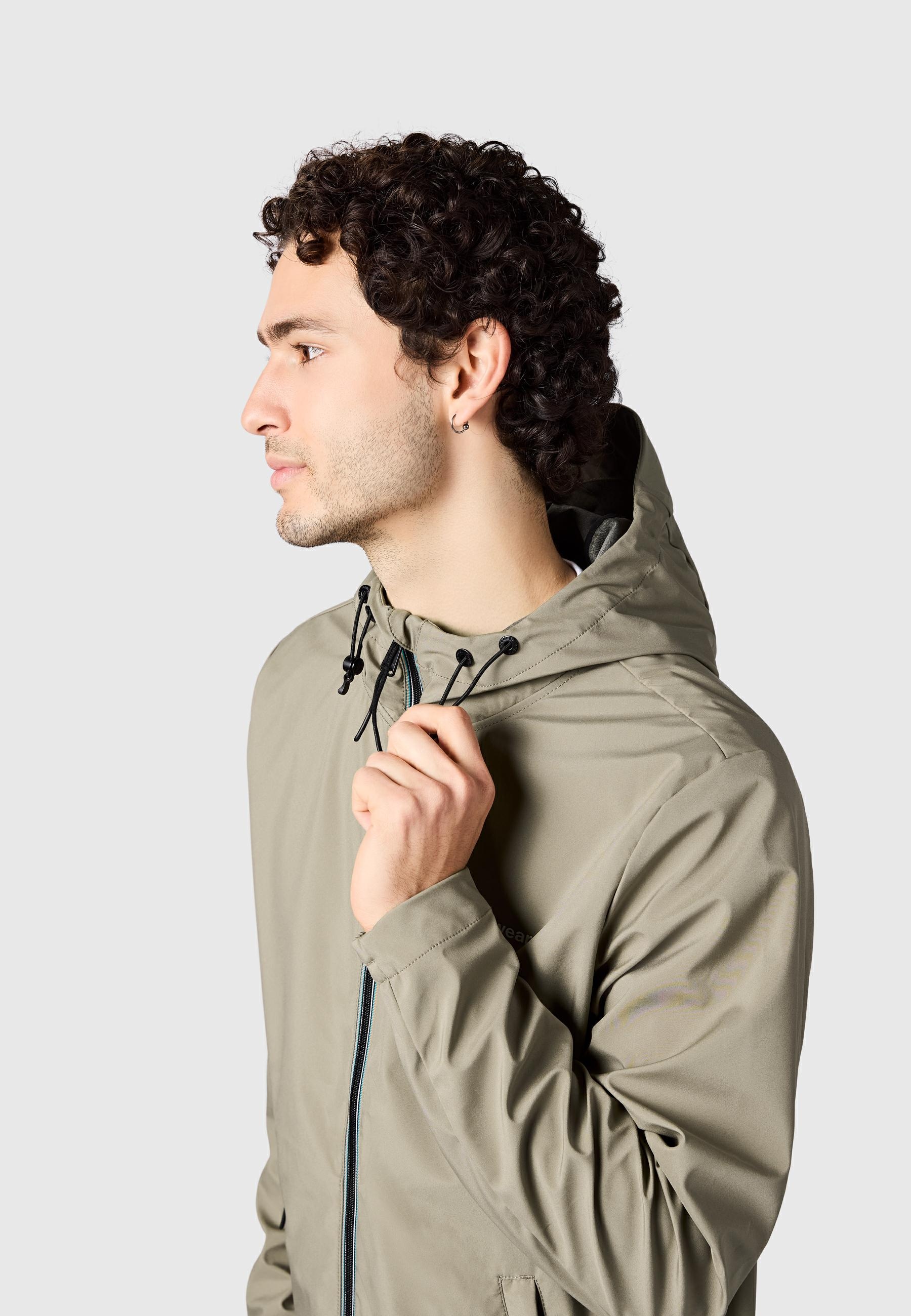 Ragwear Softshelljacke »Shellwie Bonded« mit Kapuze wasserdichte Herren Übergangsjacke mit Kapuze