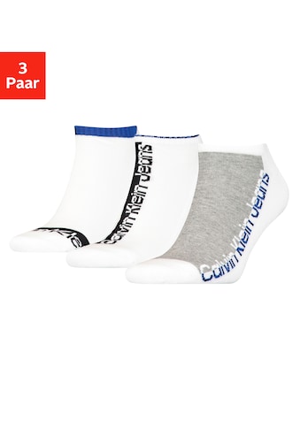 Sneakersocken, (3 Paar)