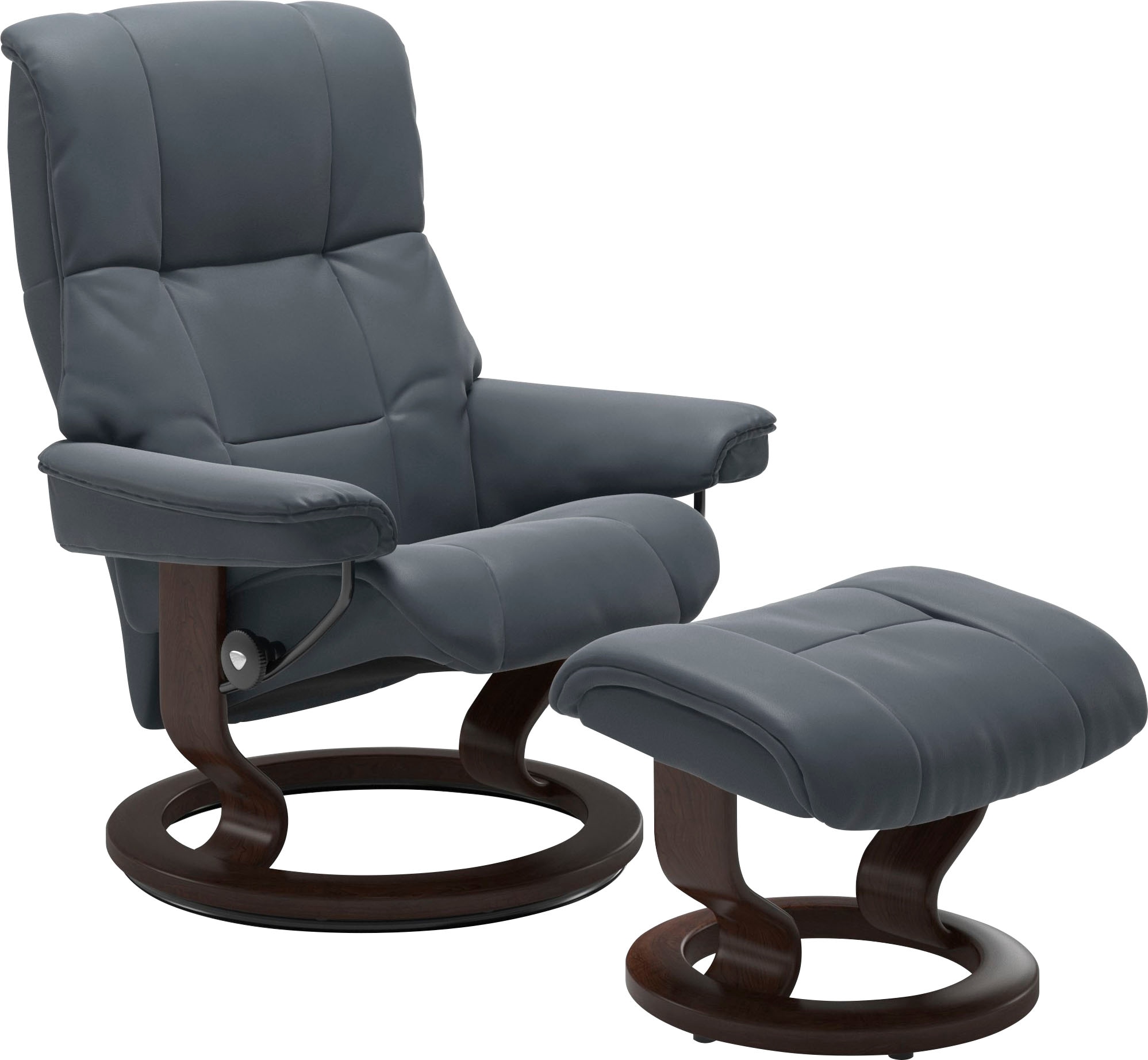 Stressless Fußhocker "Mayfair", mit Classic Base, Gestell Braun