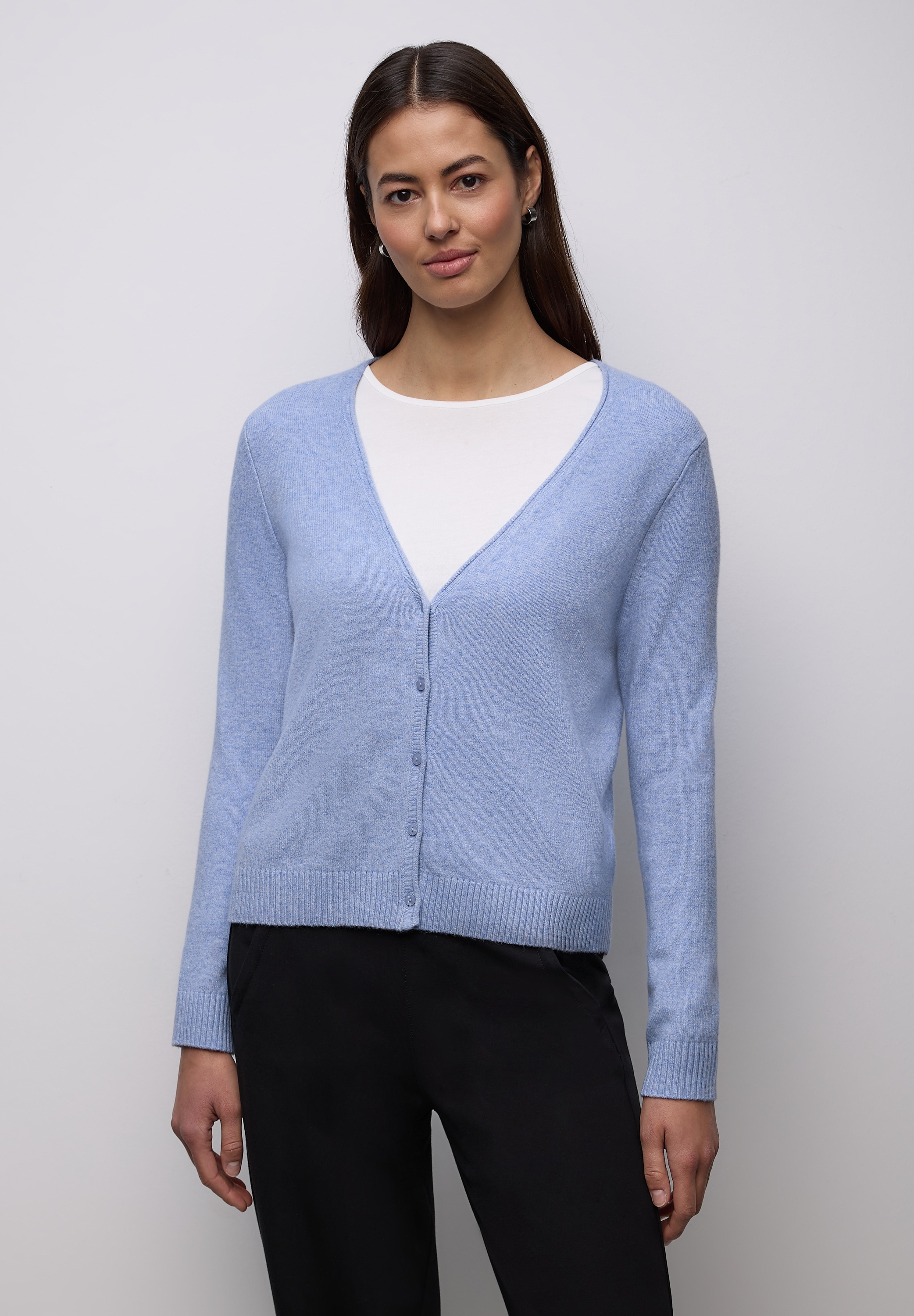 STREET ONE Cardigan mit V-Ausschnitt