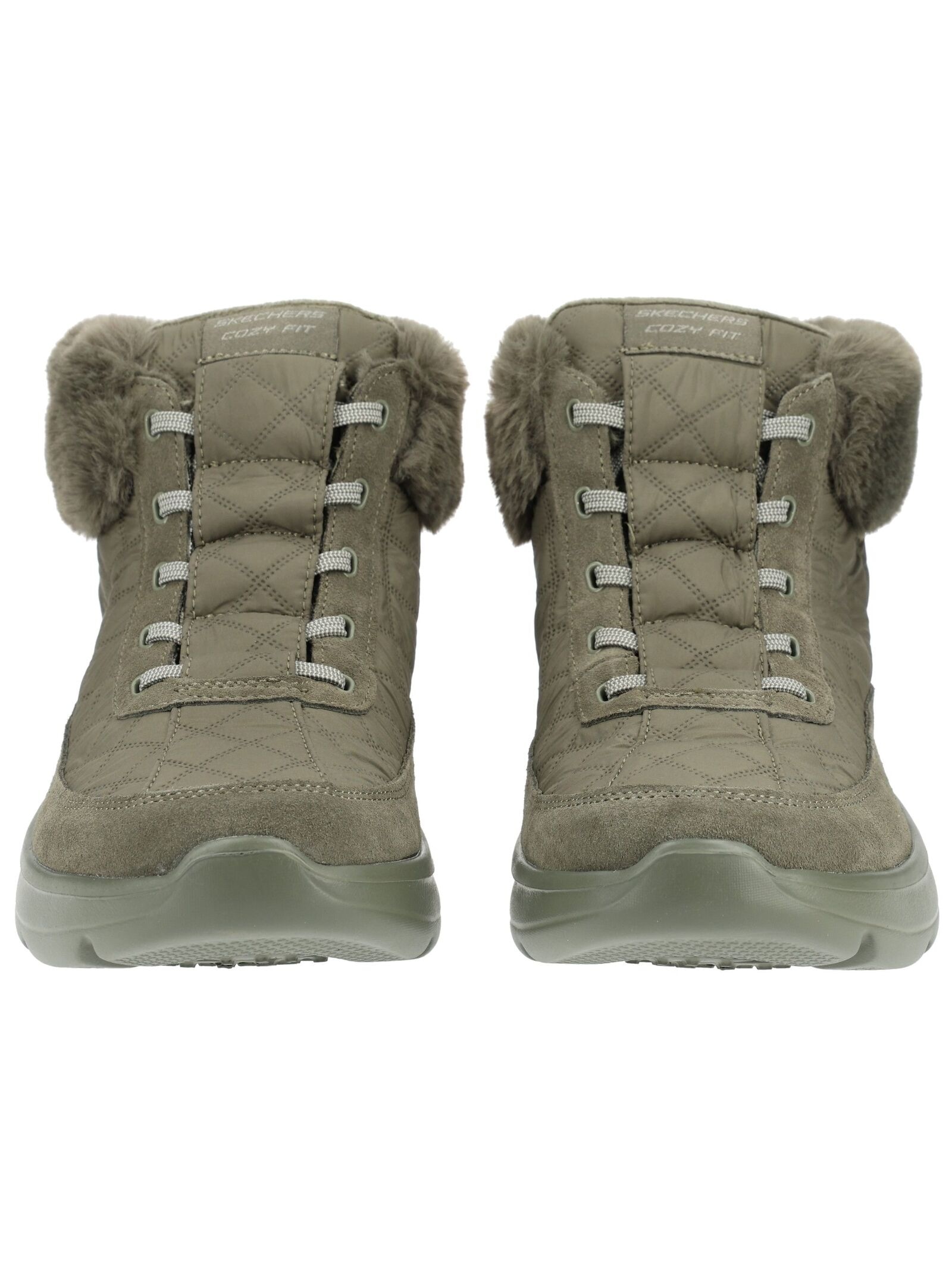 Skechers Schnürstiefelette »Skechers Stiefelette Veloursleder/Textil«