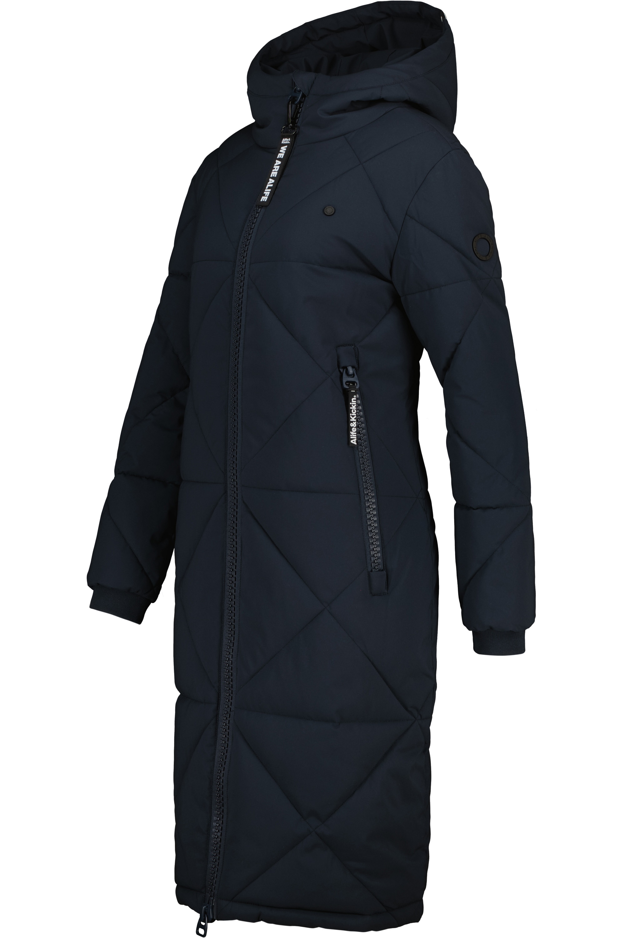 Alife & Kickin Winterjacke »Damen EnyaAK A«, Figurnah geschnittener Wintermantel mit 2-Wege Reißverschluss