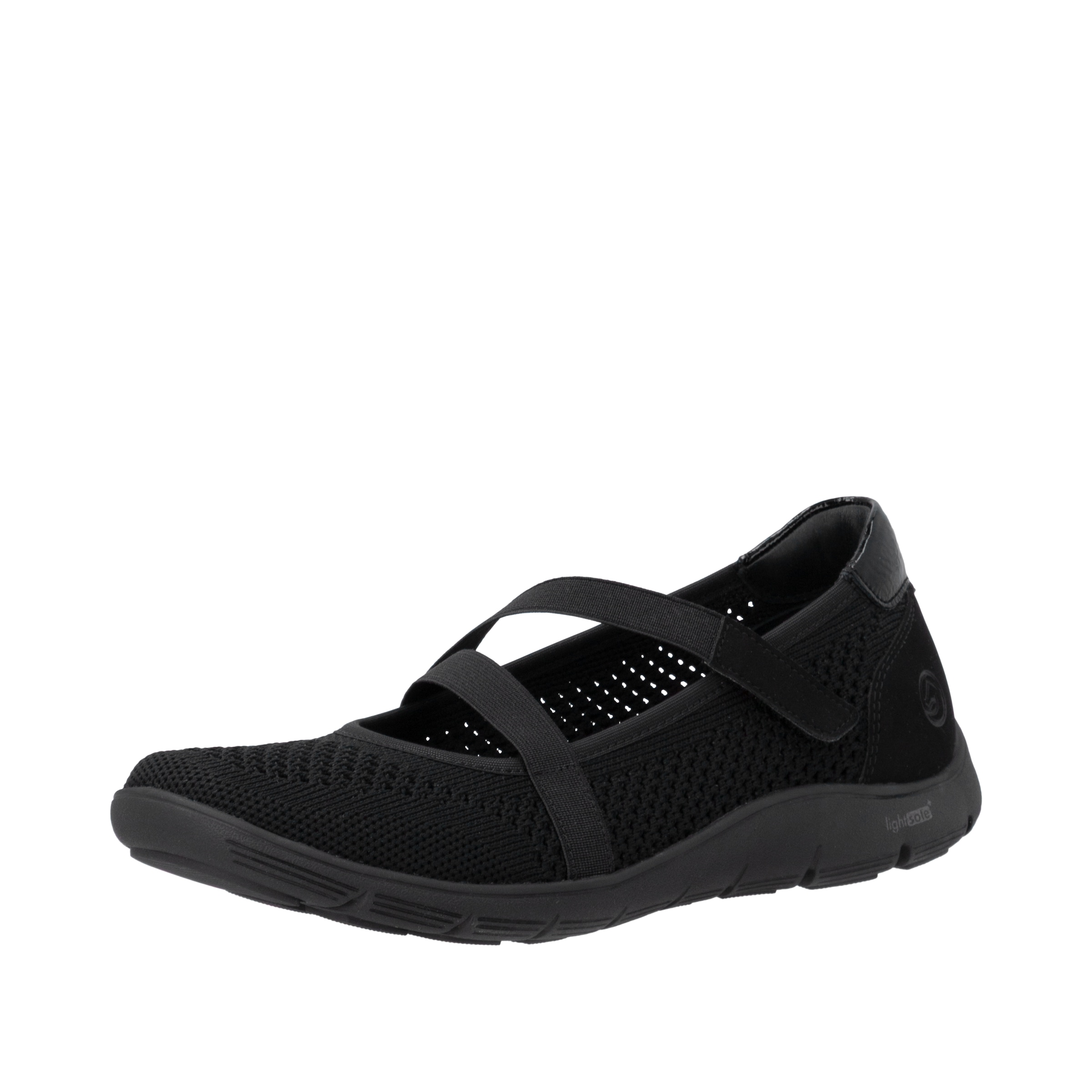 Remonte Riemchenballerina Klettschuh, Slipper mit Lite´n Soft-Ausstattung