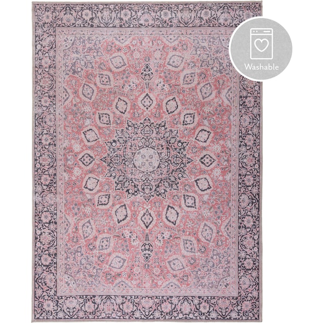 FLAIR RUGS Teppich »Somerton«, rechteckig, Orient-Optik, Vintage-Design,  waschbar kaufen | BAUR