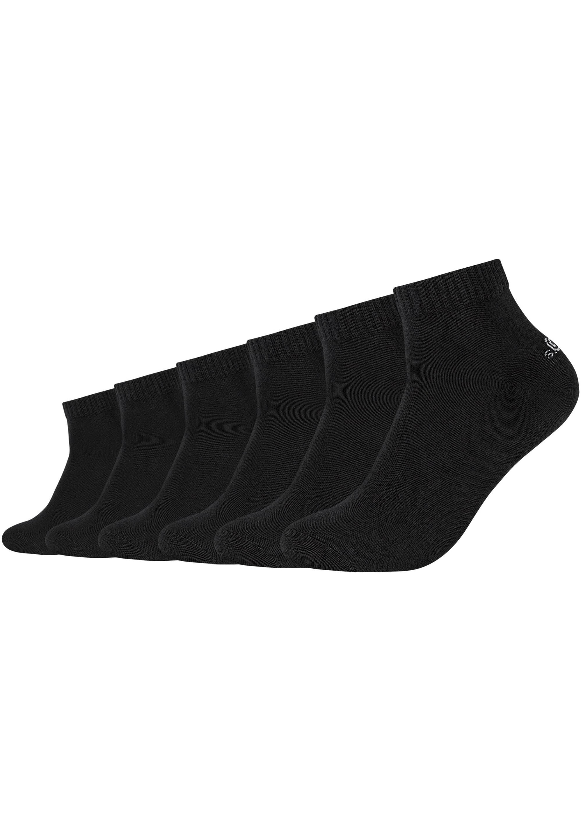 s.Oliver Kurzsocken, (6er Pack), mit weichem Bund