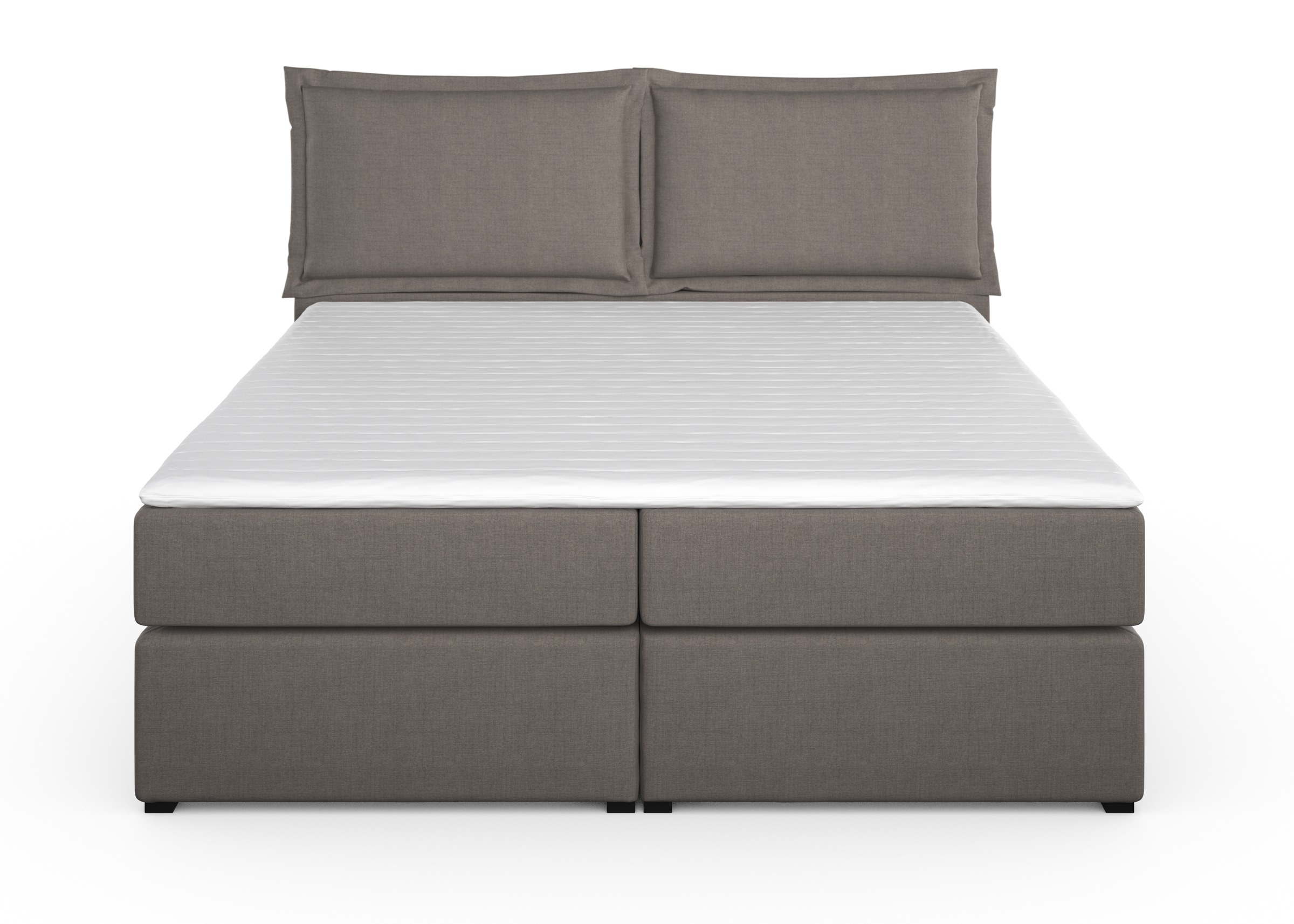 Home affaire Boxspringbett »Lysann«, 5fach verstellbares Kopfteil, in 4 Breiten, 3 Matratzenarten