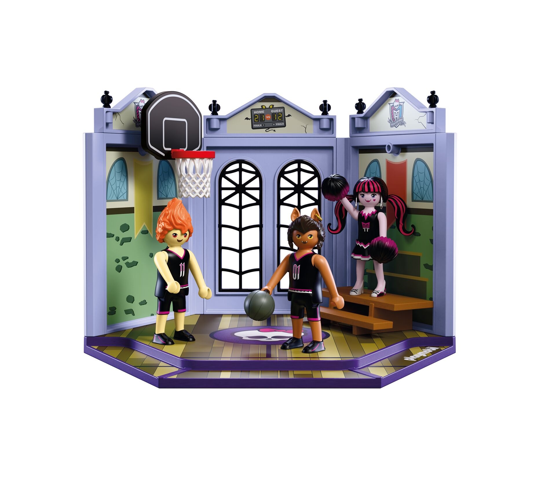 Playmobil® Konstruktions-Spielset »High SporthalleTM (72144), Monster High™« Made in Europe
