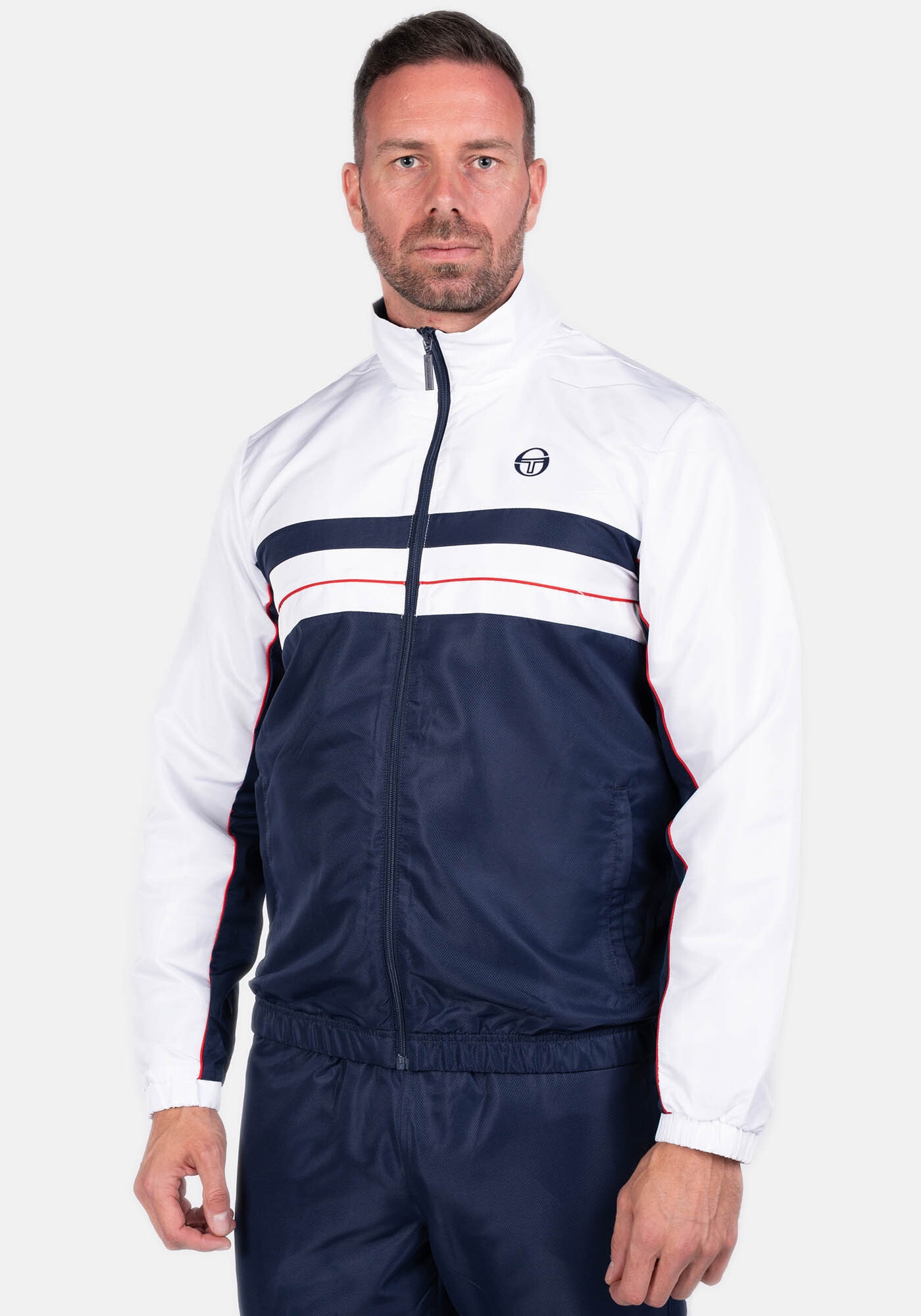 Sergio Tacchini Trainingsanzug »ZELMA Herren«, Trainingsanzug Herren, Tracksuit, Retro, Outdoor, Jogging, Streetwear