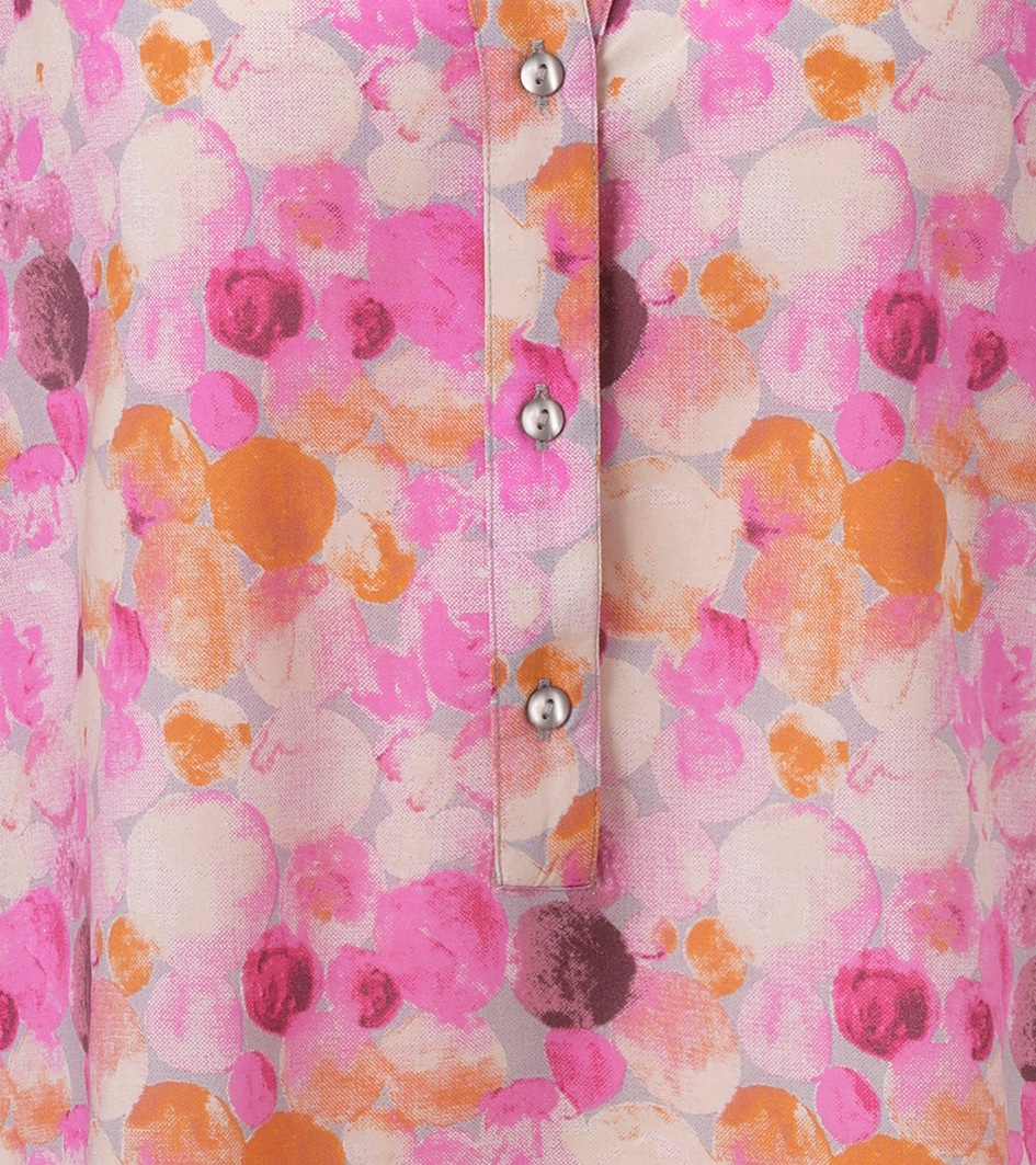 Aniston CASUAL Schlupfbluse, mit farbharmonischem, grafischen Druck im Batik-Look - NEUE KOLLEKTION