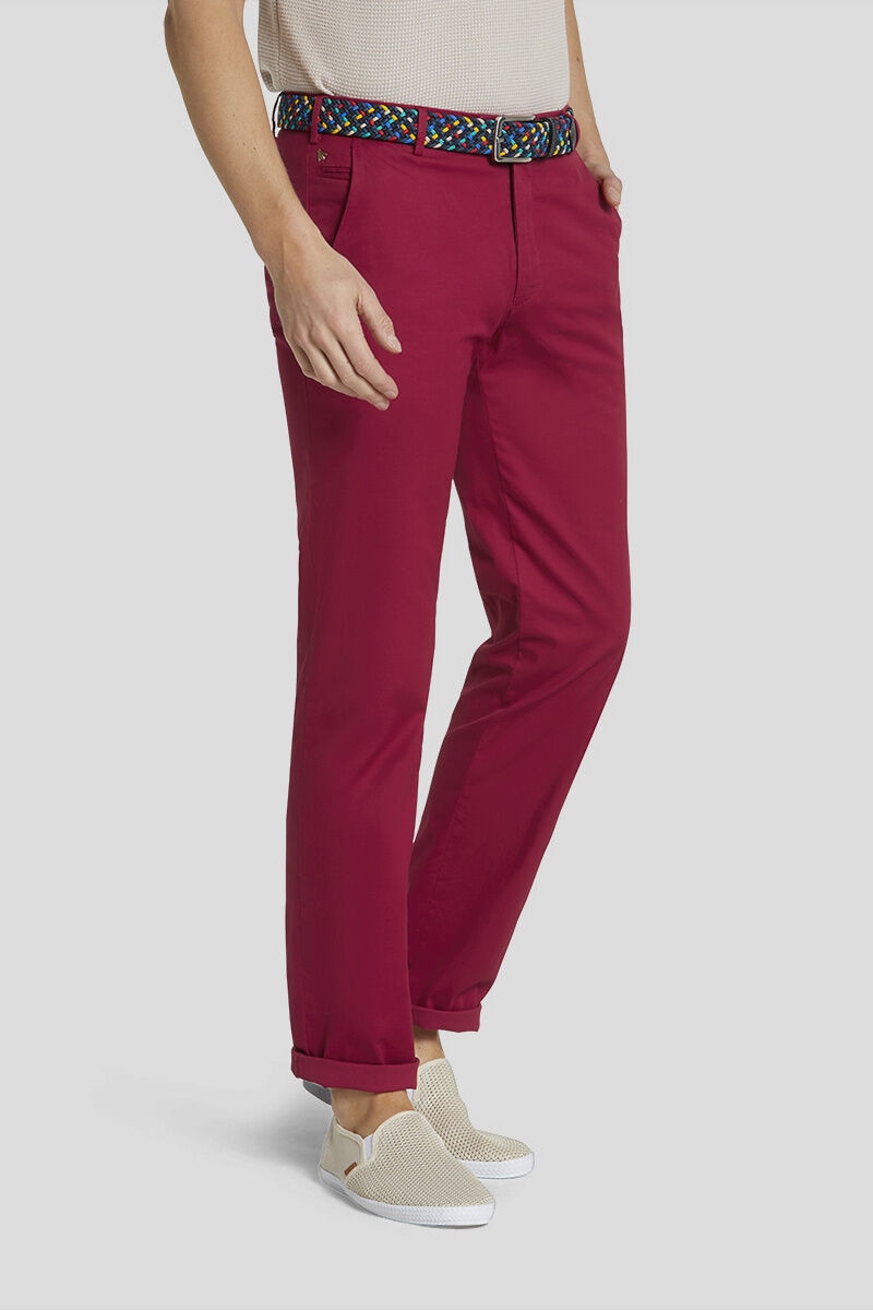MEYER Chinos "Bonn" Zeitloses Five-Pocket-Design günstig online kaufen