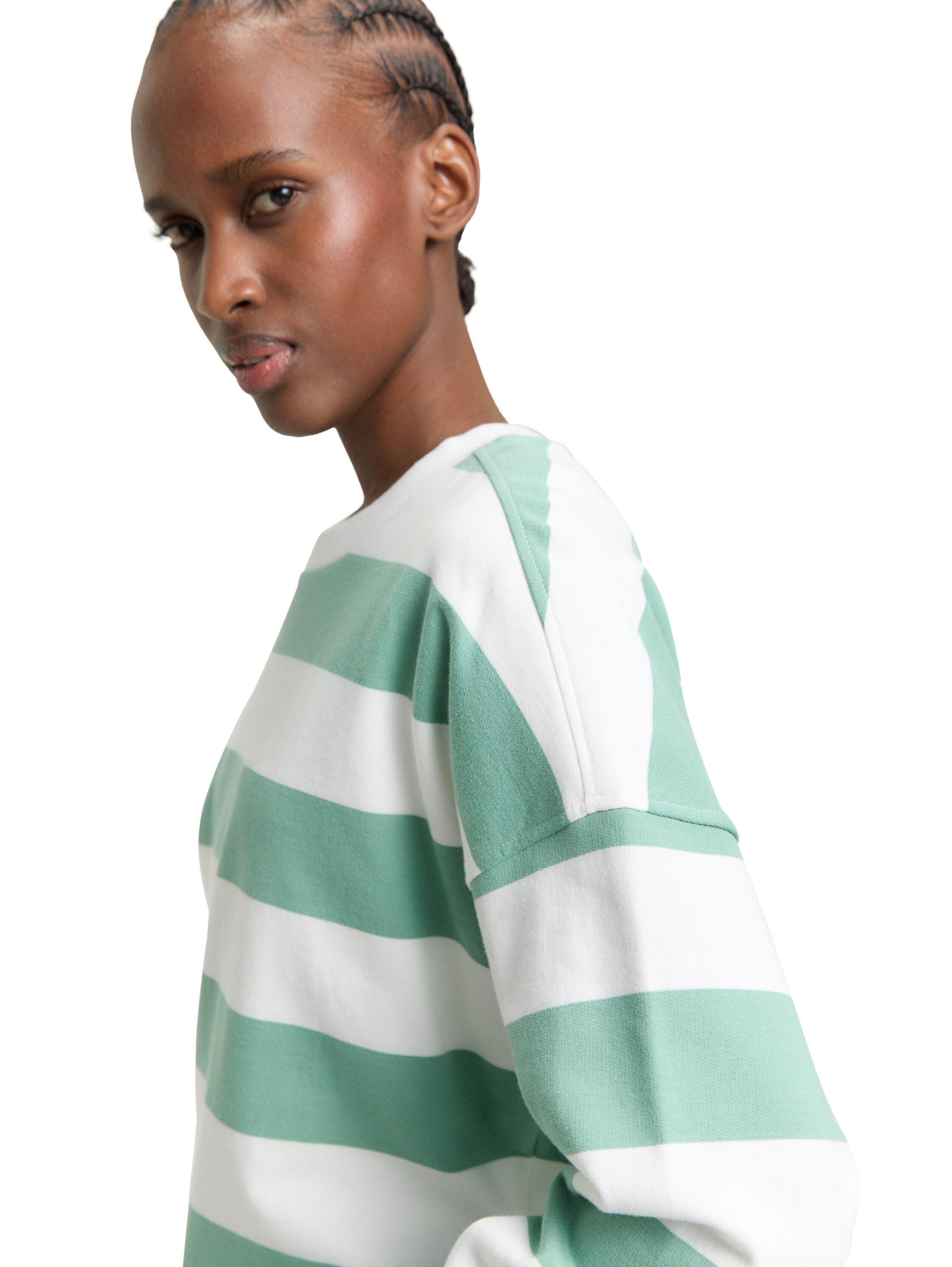 Thumbnail - TOM TAILOR Denim Sweatshirt, aus weicher Baumwolle