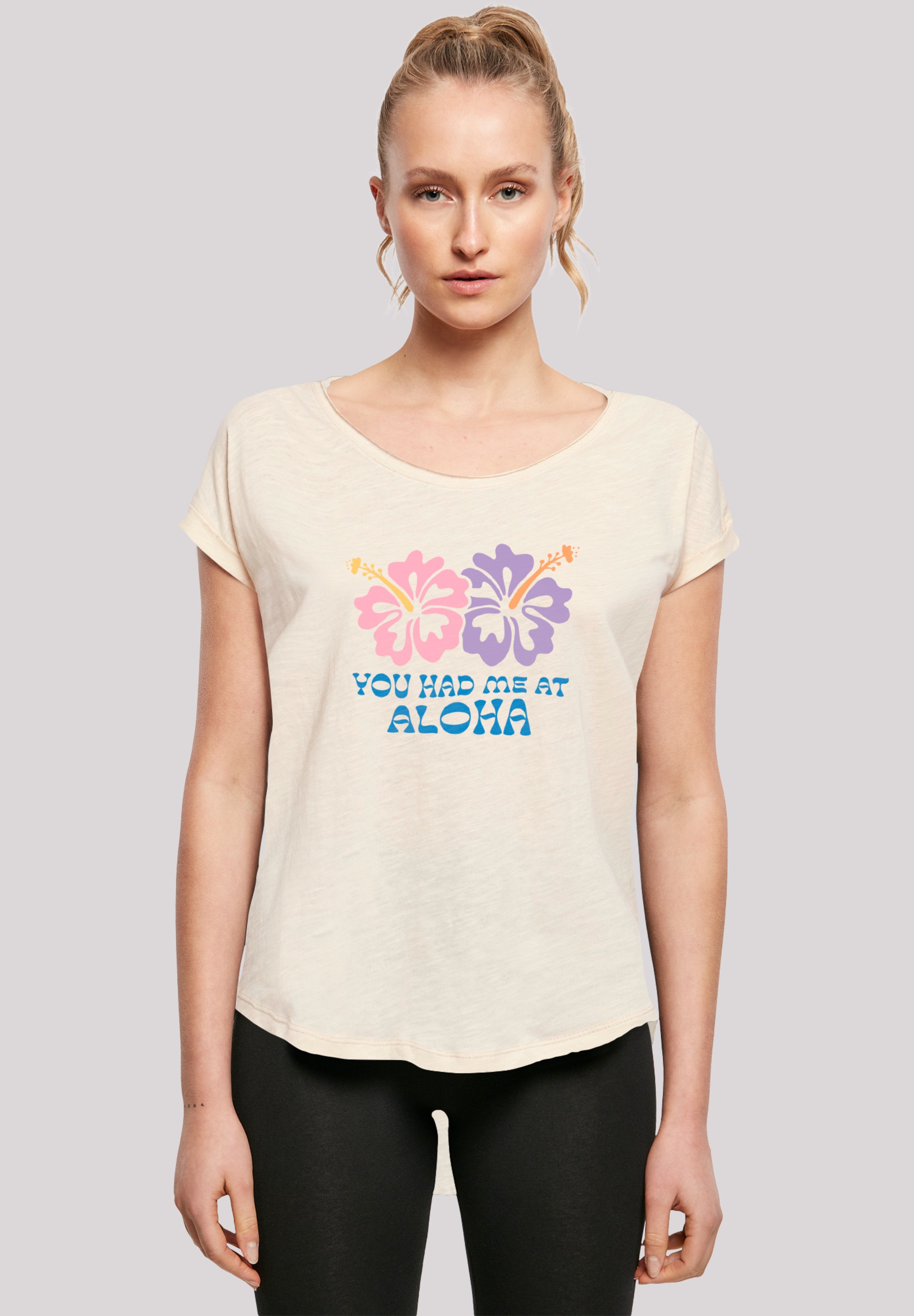 F4NT4STIC T-Shirt "You had me at Aloha", Premium Qualität günstig online kaufen