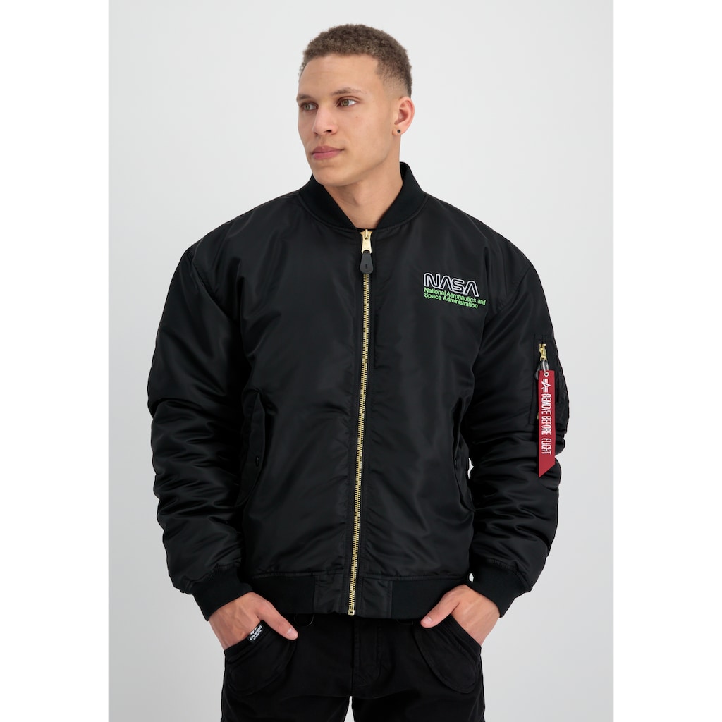 Alpha Industries Bomberjacke »ALPHA INDUSTRIES Men - Bomber Jackets MA-1 NASA Skylab«