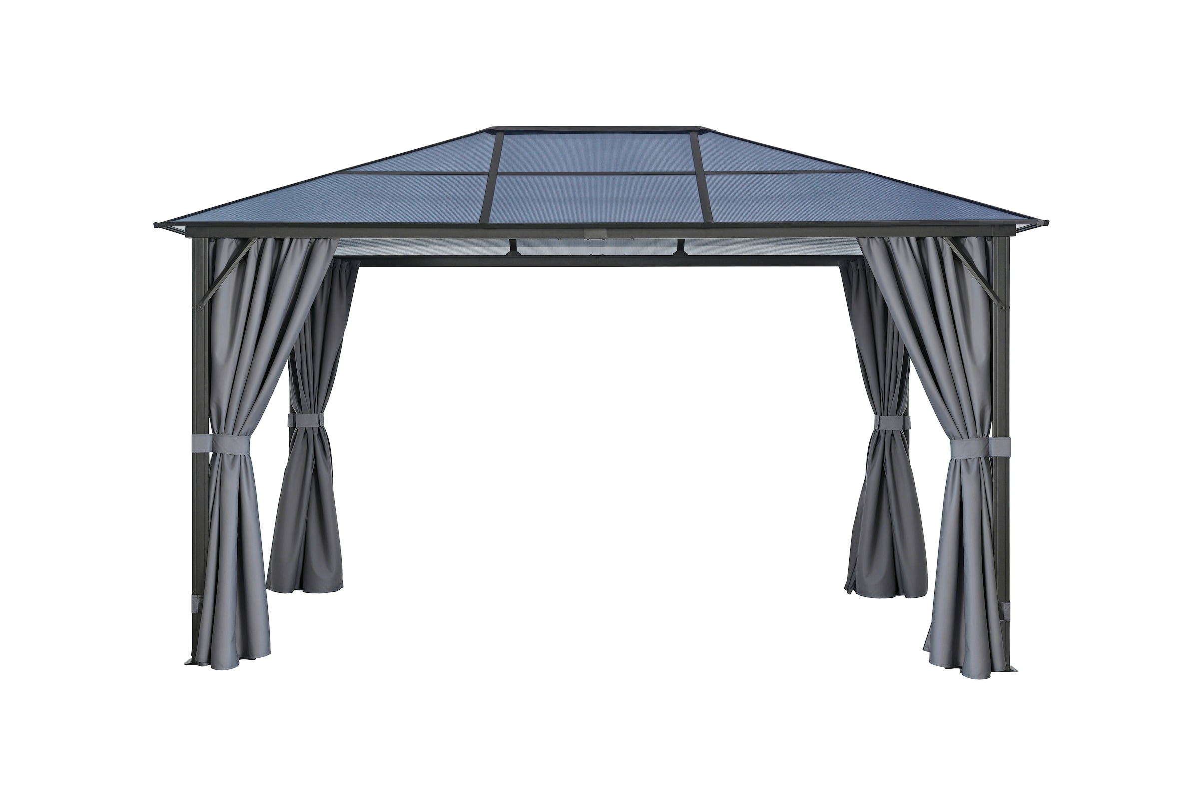 KONIFERA Pavillon »Aruba« BxT: 3x4m, robustes Aluminiumgestell mit PC-Dach