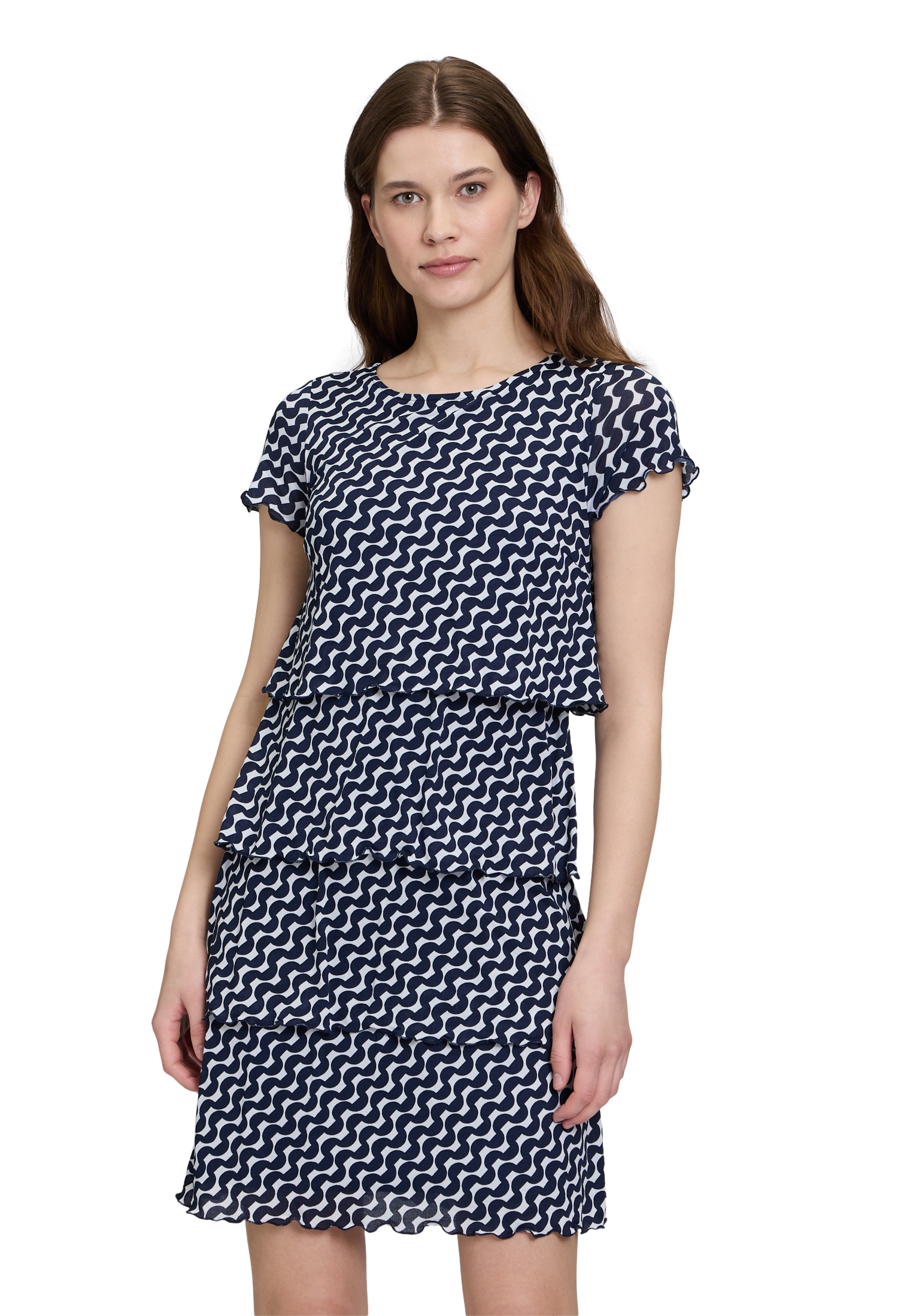 Betty Barclay Sommerkleid "Damen mit U-Boot-Ausschnitt" Ohne Tasche Druck günstig online kaufen