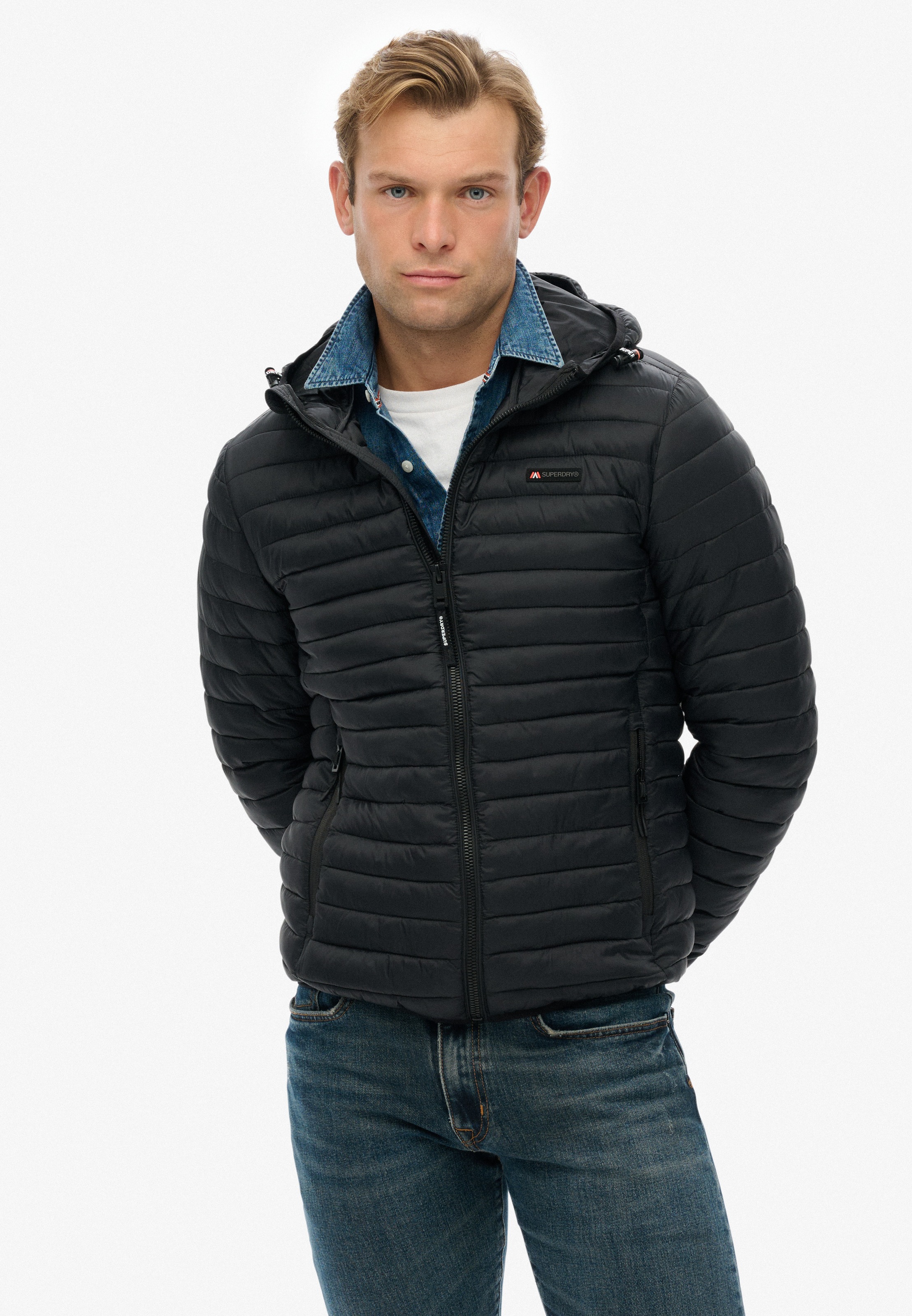 Superdry Steppjacke "HOODED FUJI LITE JACKET" günstig online kaufen