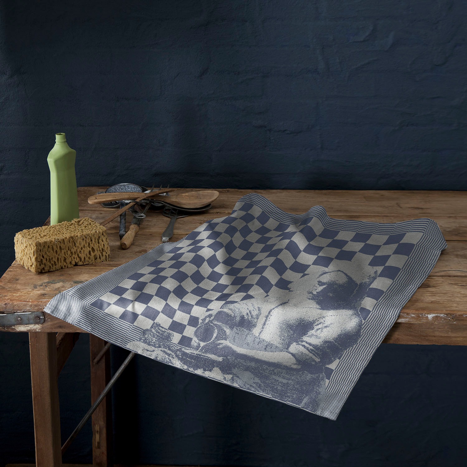 Thumbnail - DDDDD Geschirrtuch "Milk" aus reiner Baumwolle, Maße je Tuch ca. 60x65 cm