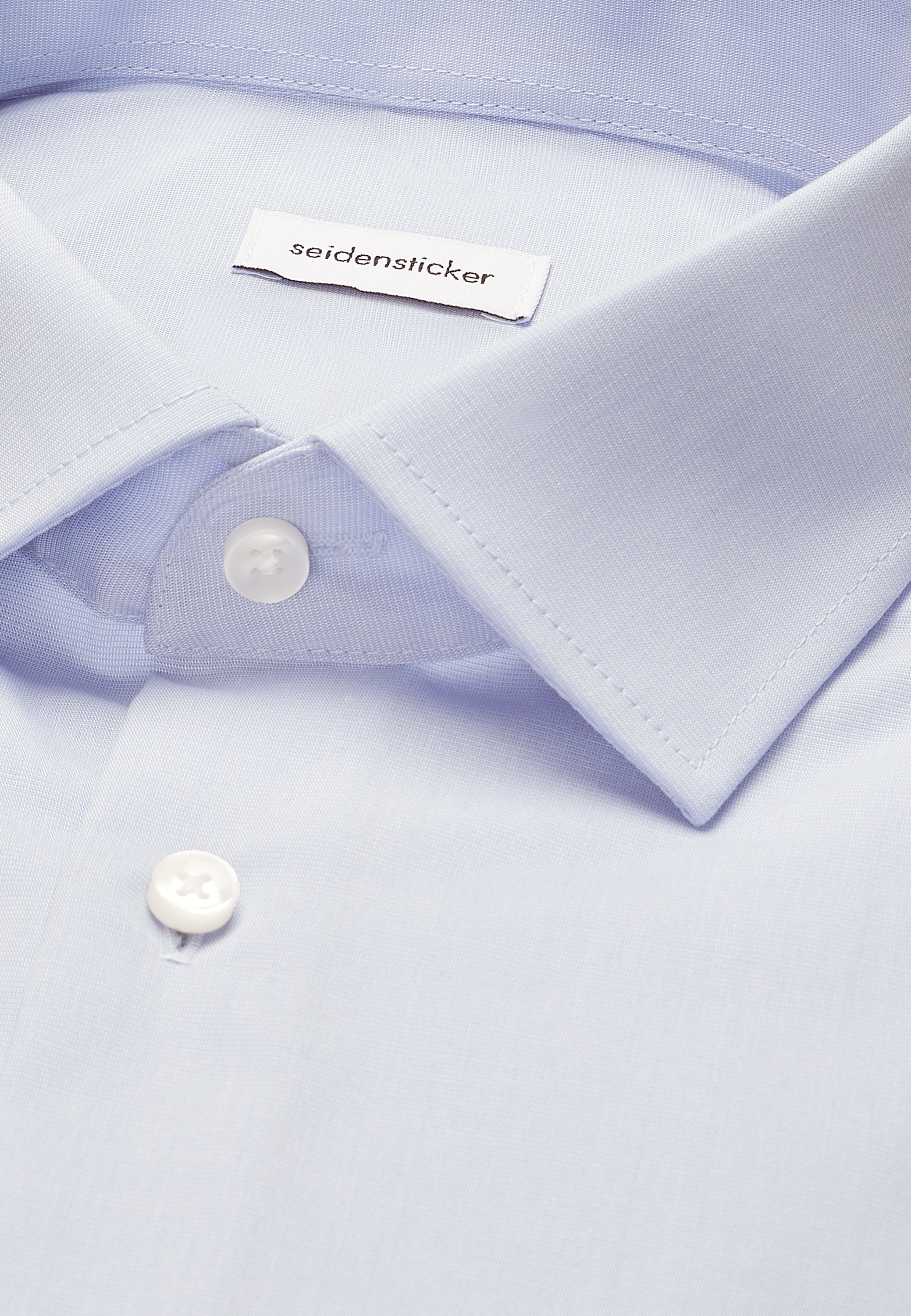 seidensticker Businesshemd »Schwarze Rose« Shaped 1/1 Kentkragen Uni