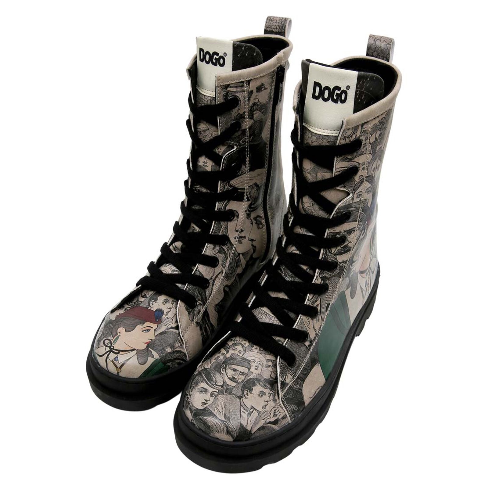 DOGO Stiefelette "DOGO Gisele Colorful Lady Damen Stiefel / Female", Vegan günstig online kaufen