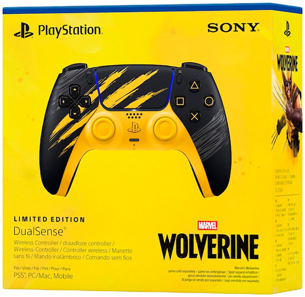 PlayStation 5 Wireless-Controller »DualSense Marvel's Wolverine Battle Limited Edition«