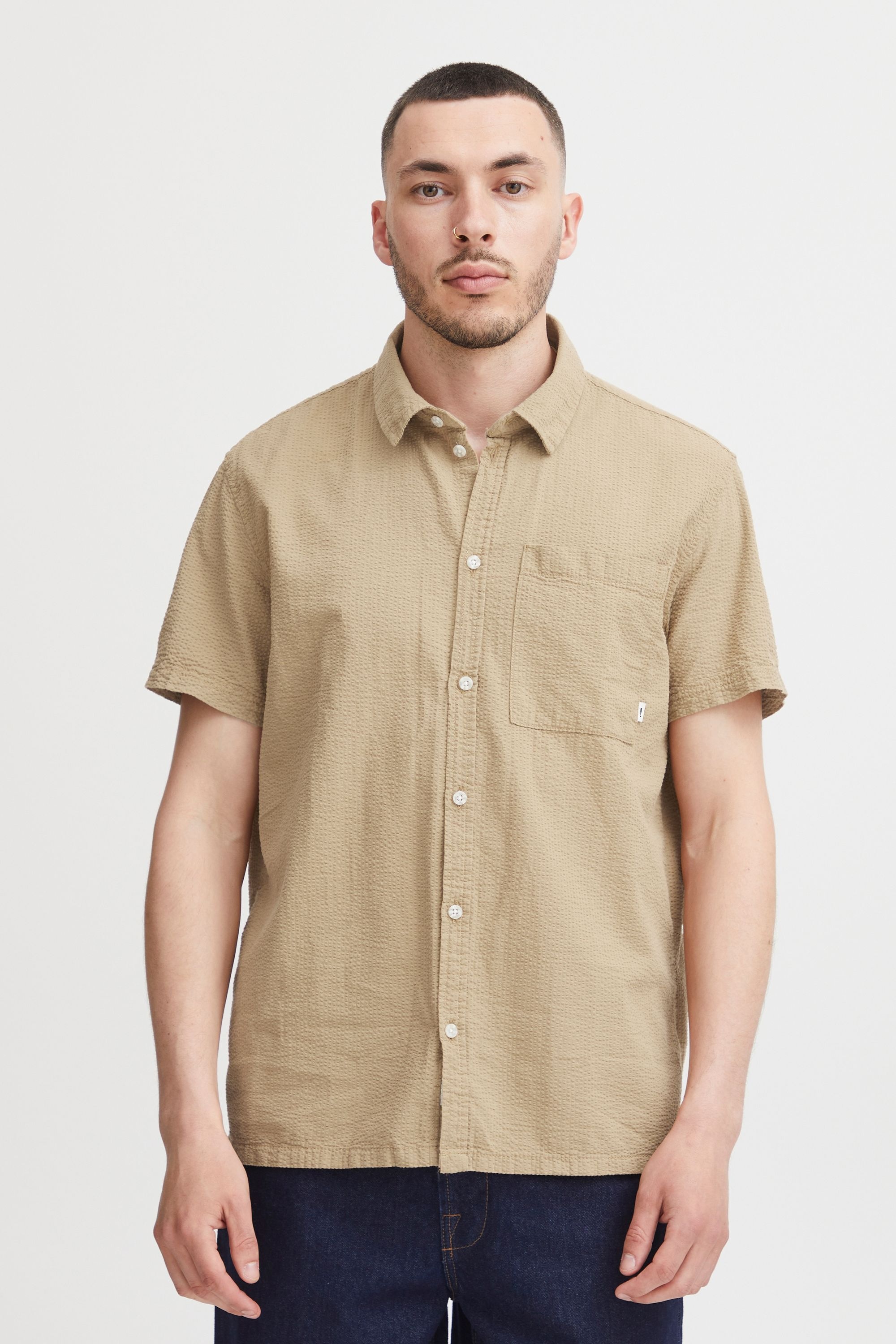 Thumbnail - Solid Kurzarmshirt "Kurzarmhemd SDFrevne"