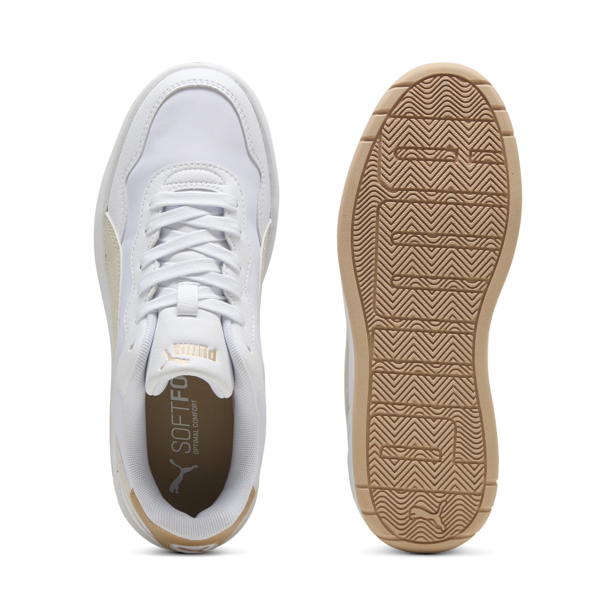 PUMA Sneaker »Court Lally Skye Aqua Metallics Sneakers Damen«