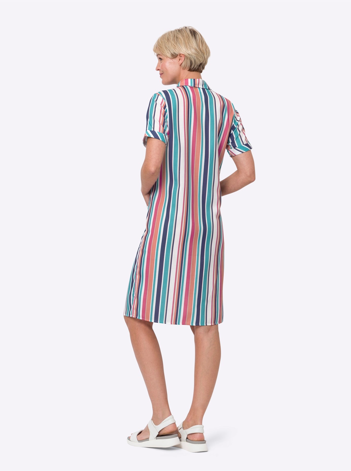 Thumbnail - Classic Basics Hemdblusenkleid "Kleid" aufgesetzte Taschen