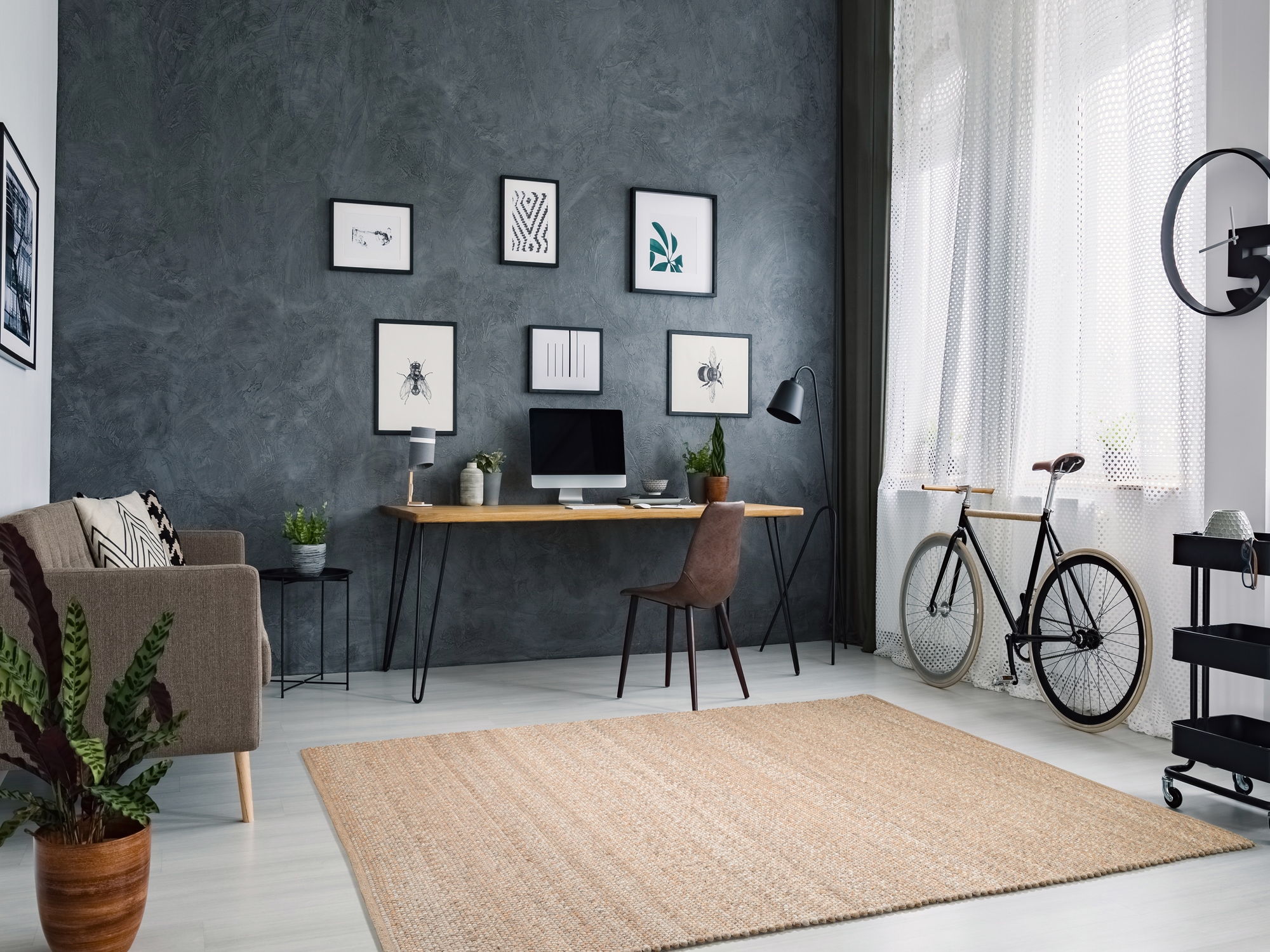 OCI DIE TEPPICHMARKE Teppich »FAVORIT«, rechteckig, 12 mm Höhe, Handweb-Teppich aus Indien, handgewebt, hochwertig verarbeitet