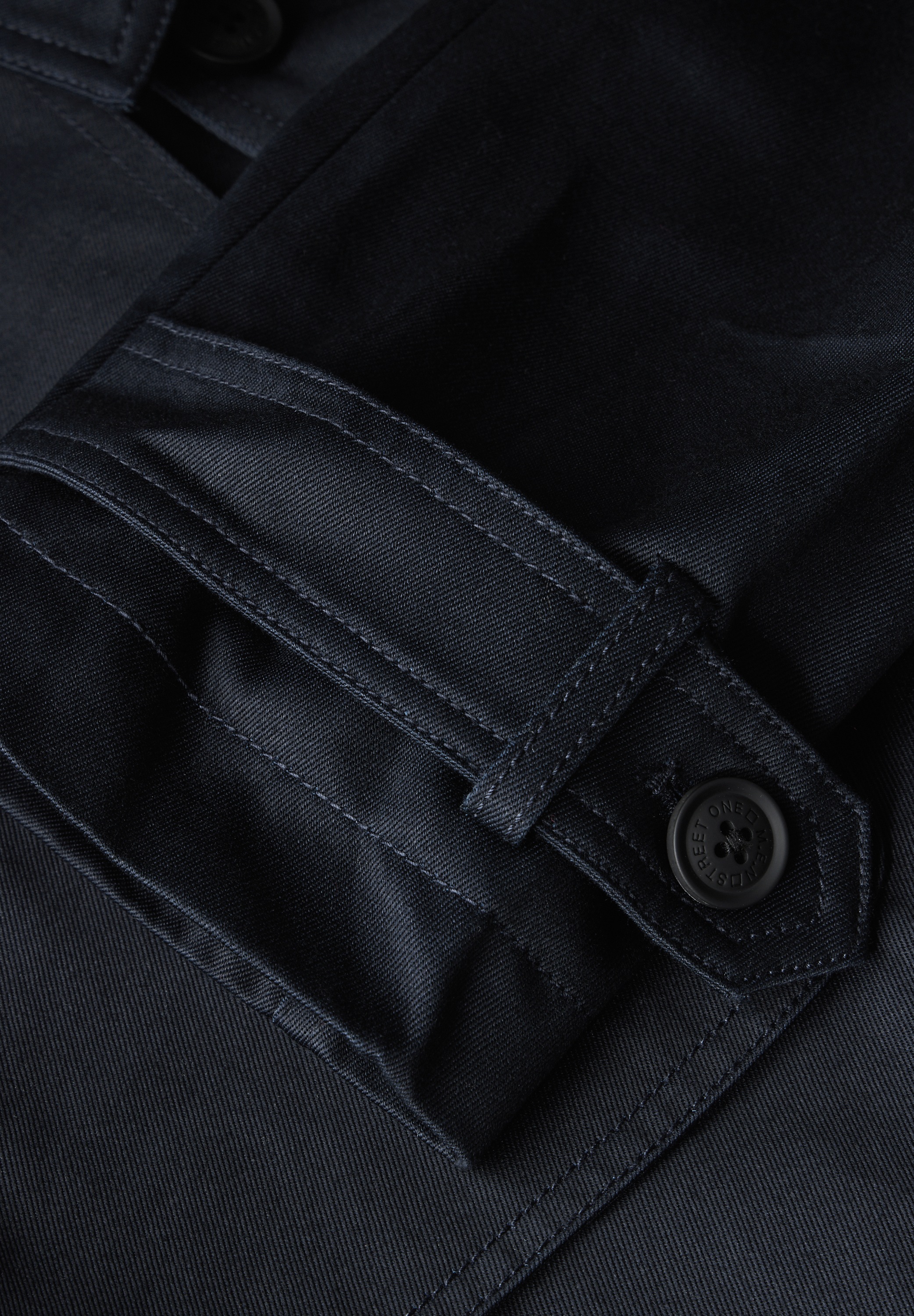 STREET ONE MEN Outdoorjacke, ohne Kapuze, mit Reverskragen