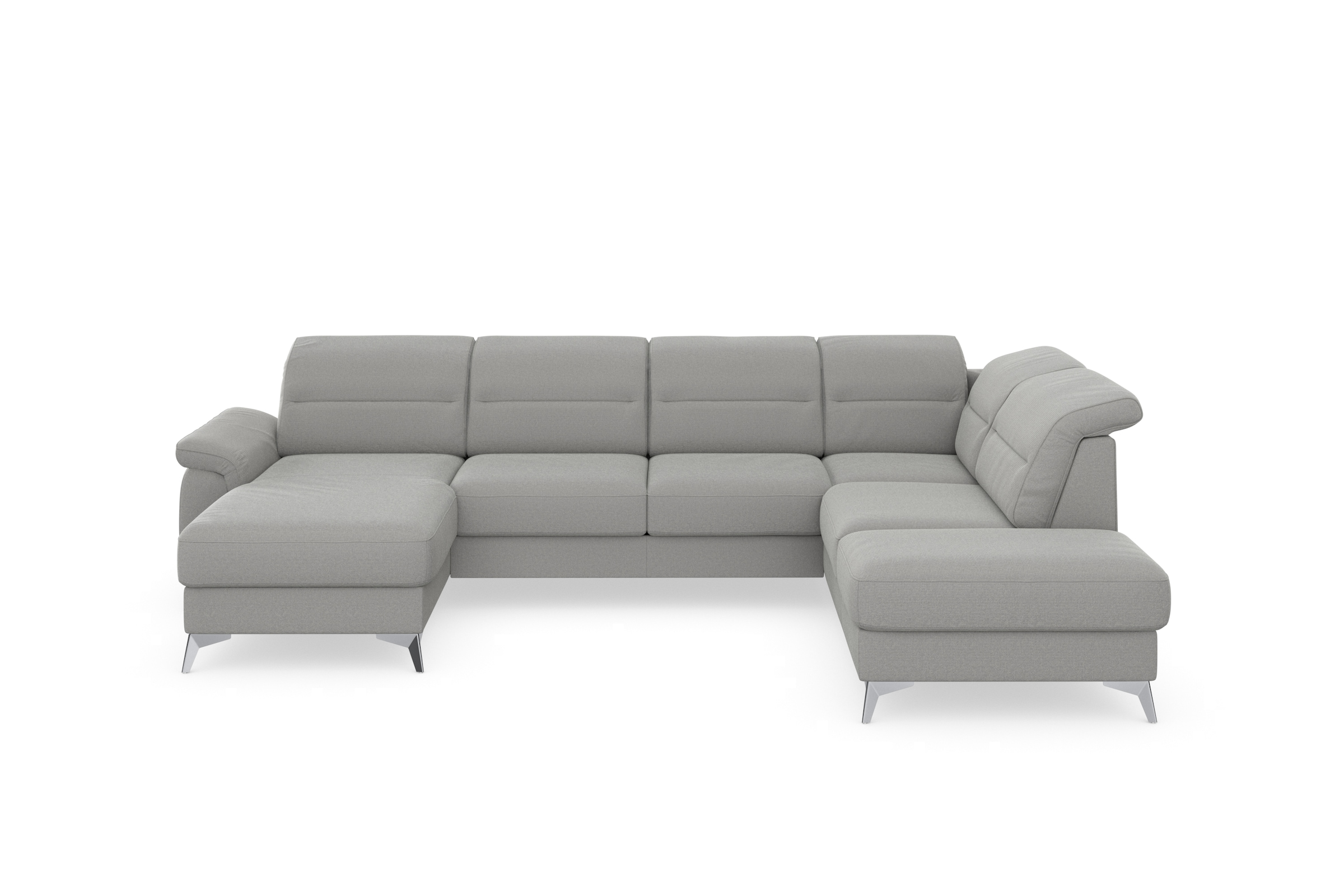 sit&more Wohnlandschaft »Sinatra U-Form«, optional mit Kopfteilverstellung und Armteilfunktion etc.