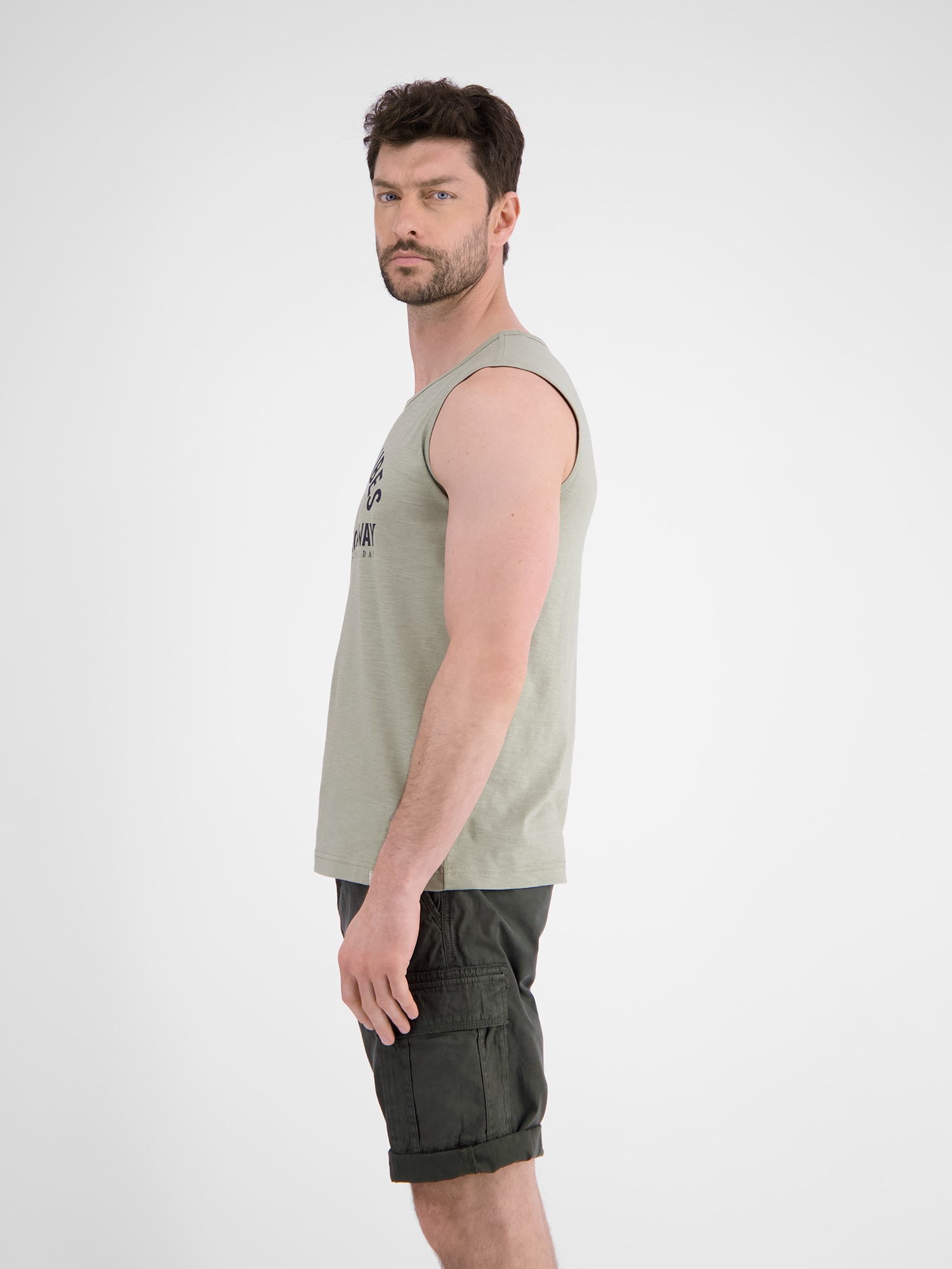 LERROS Muskelshirt »LERROS Herren Tanktop mit Brustprint«