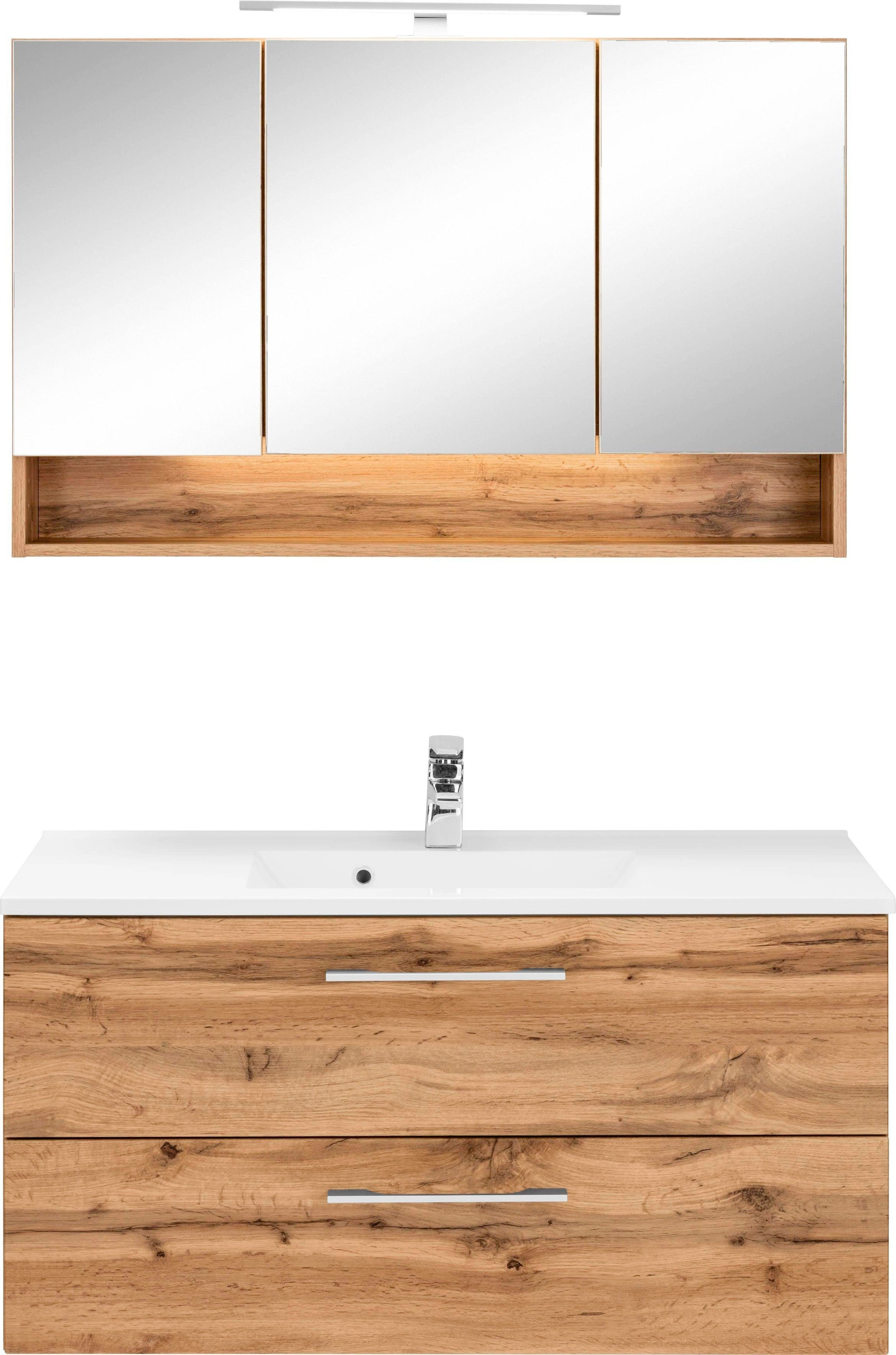 welltime Badmöbel-Set "Soria" 2 Stk. tlg. günstig online kaufen