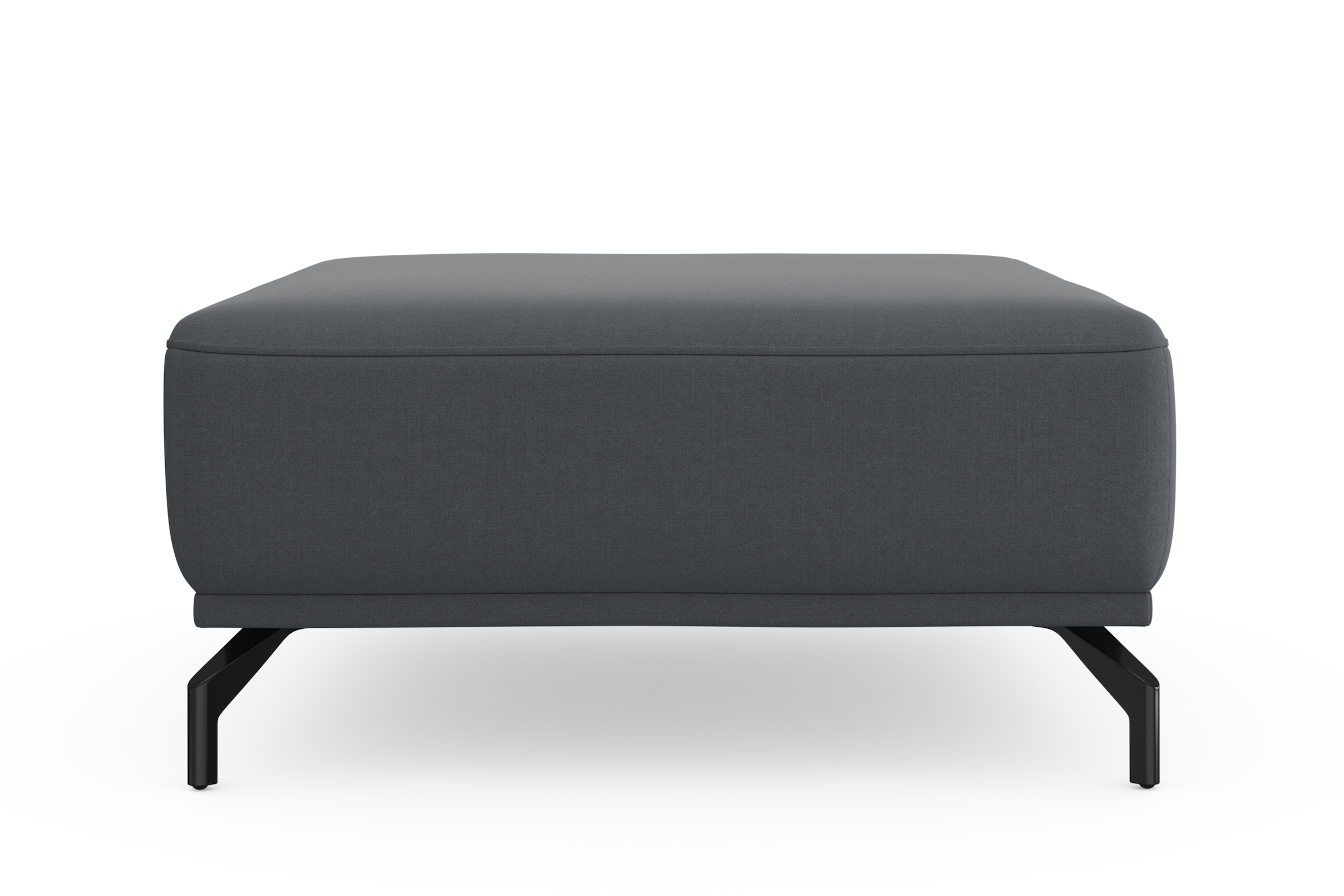 sit&more Hocker »Bailando«, mit Federkern und schwarzen, matten Metallfüßen