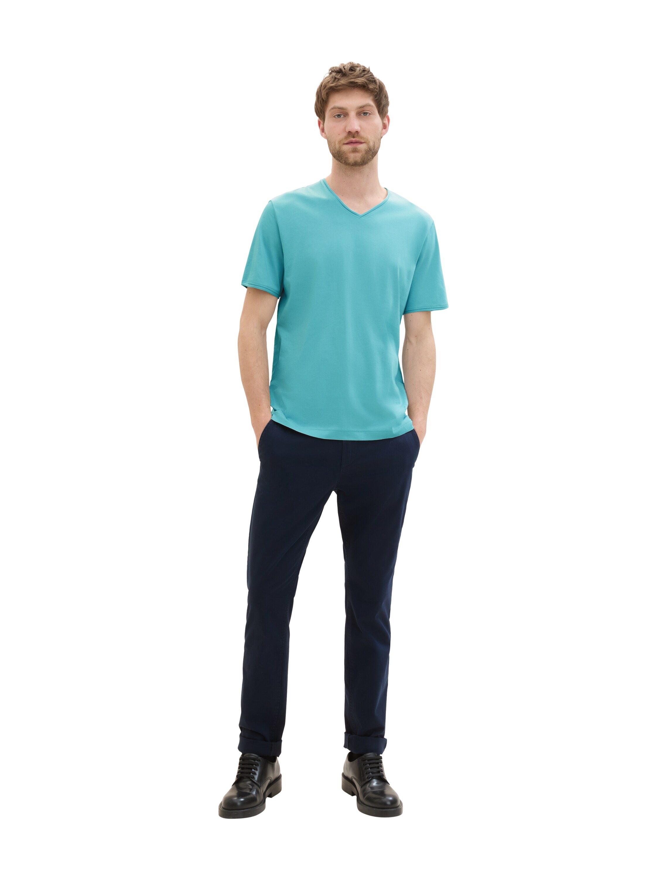 TOM TAILOR Chinohose, slim mit Stretch