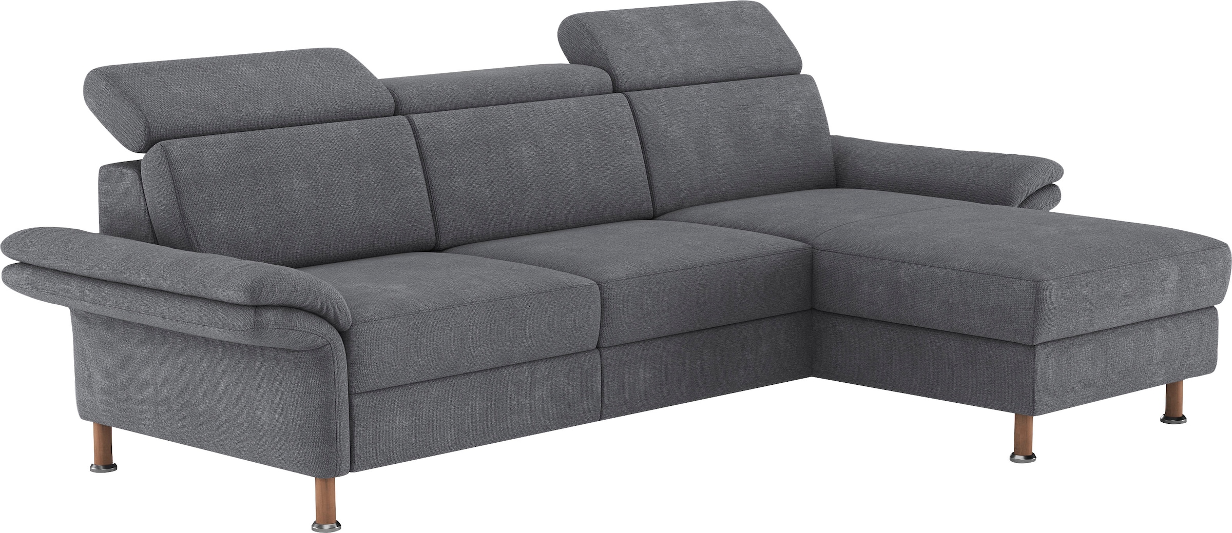 OTTO home Ecksofa "Calypso L-Form" mit motorischen Funktionen im Sofa und Recamiere