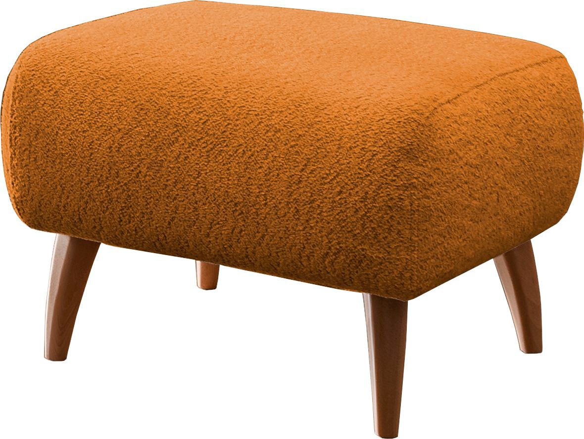 Home affaire Hocker "Baggio" mit Holzfüßen