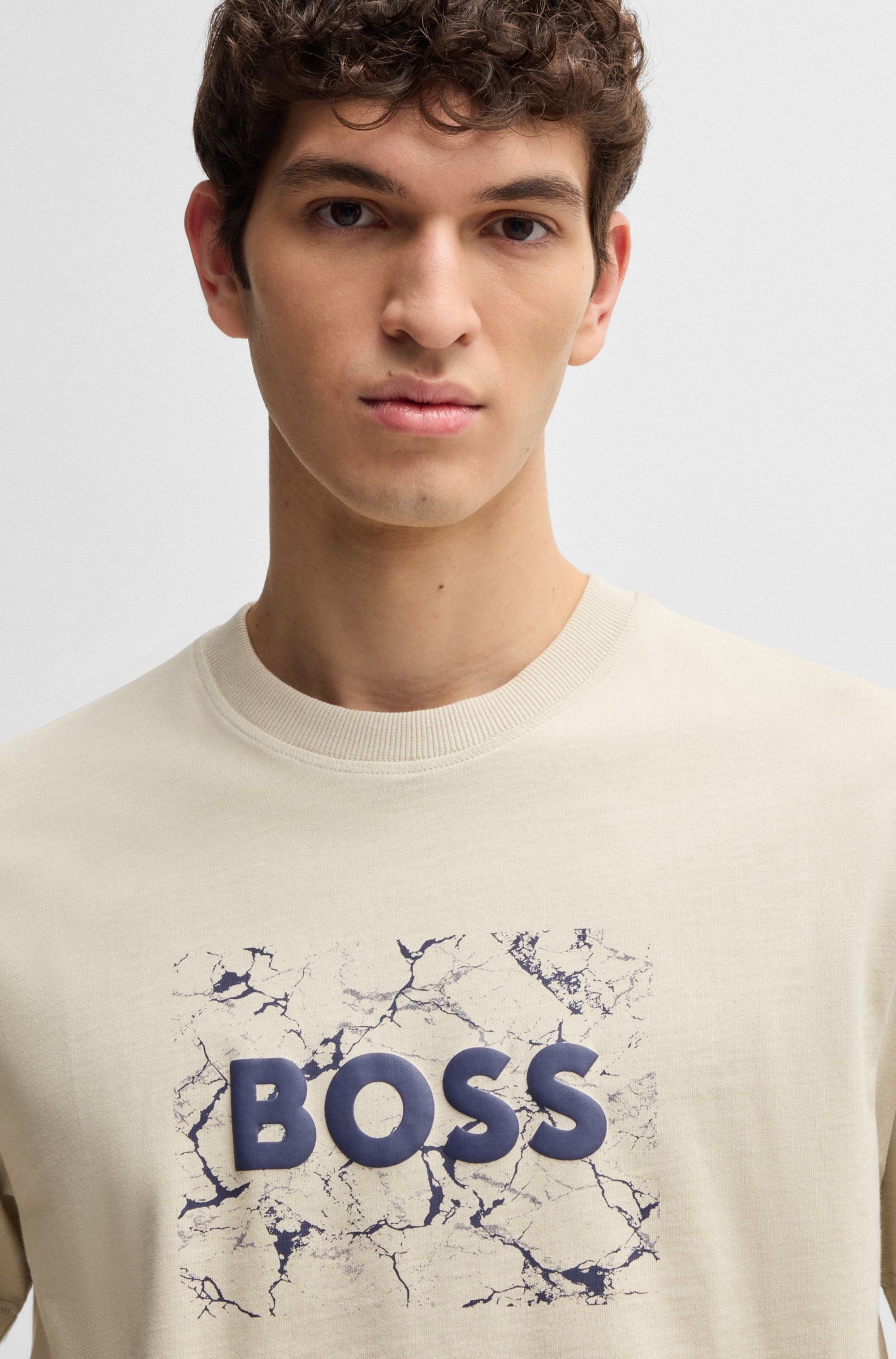 BOSS ORANGE T-Shirt, mit Logo-Druck