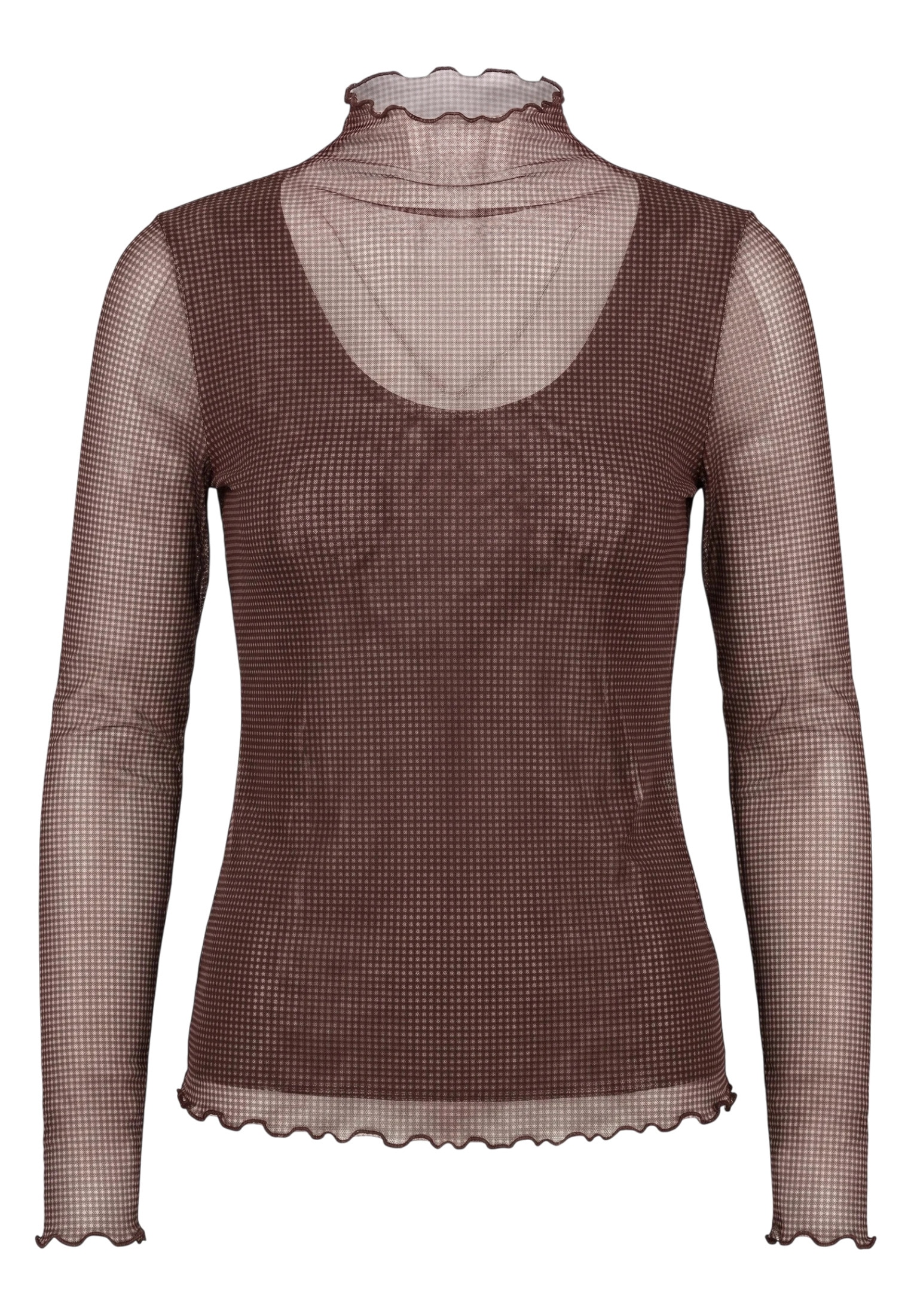 Zero Kurzarmshirt »Damen mit Muster« 1 Material