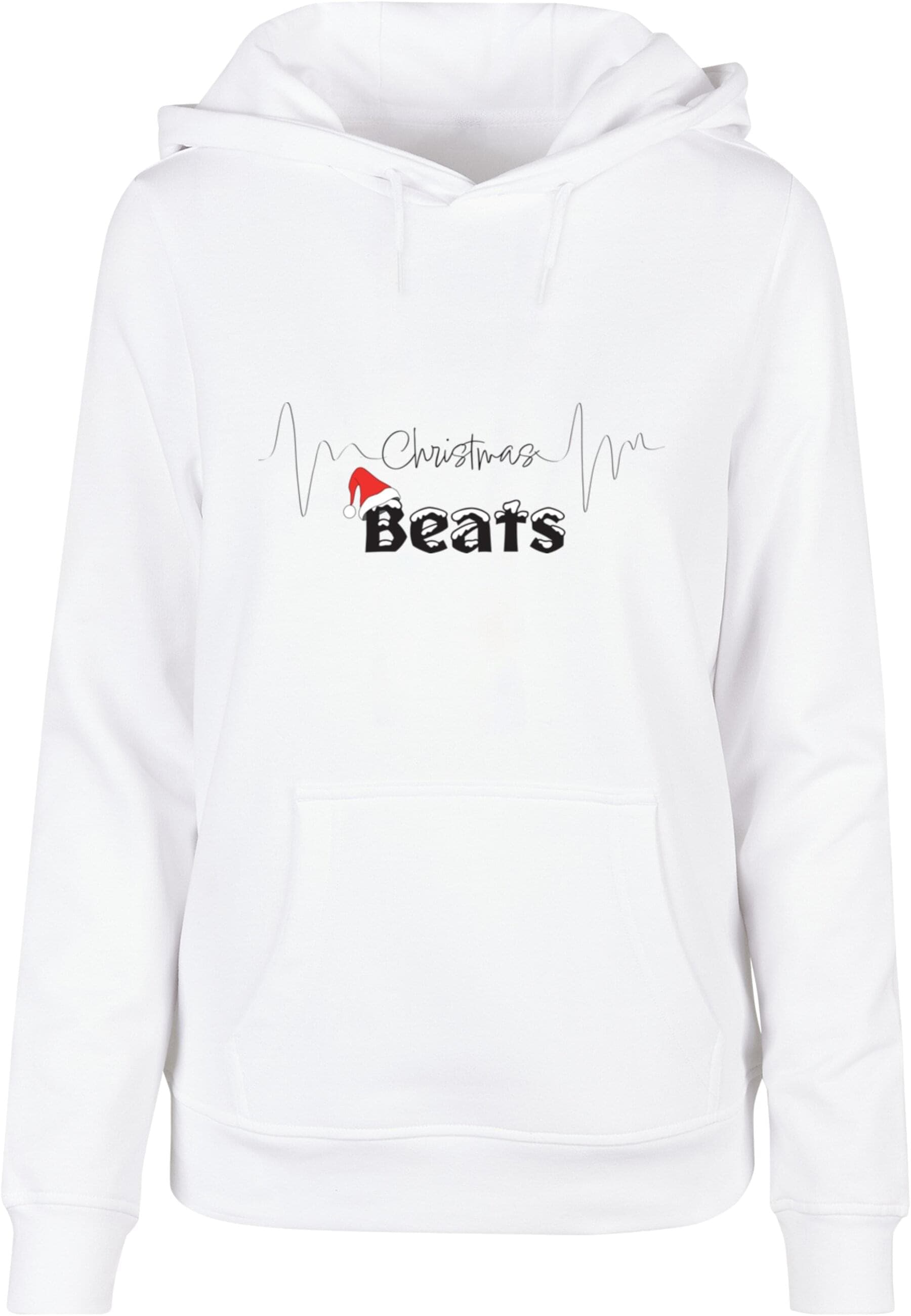 Merchcode Kapuzenpullover "Merchcode Damen Ladies Christmas beats basic Hoo günstig online kaufen