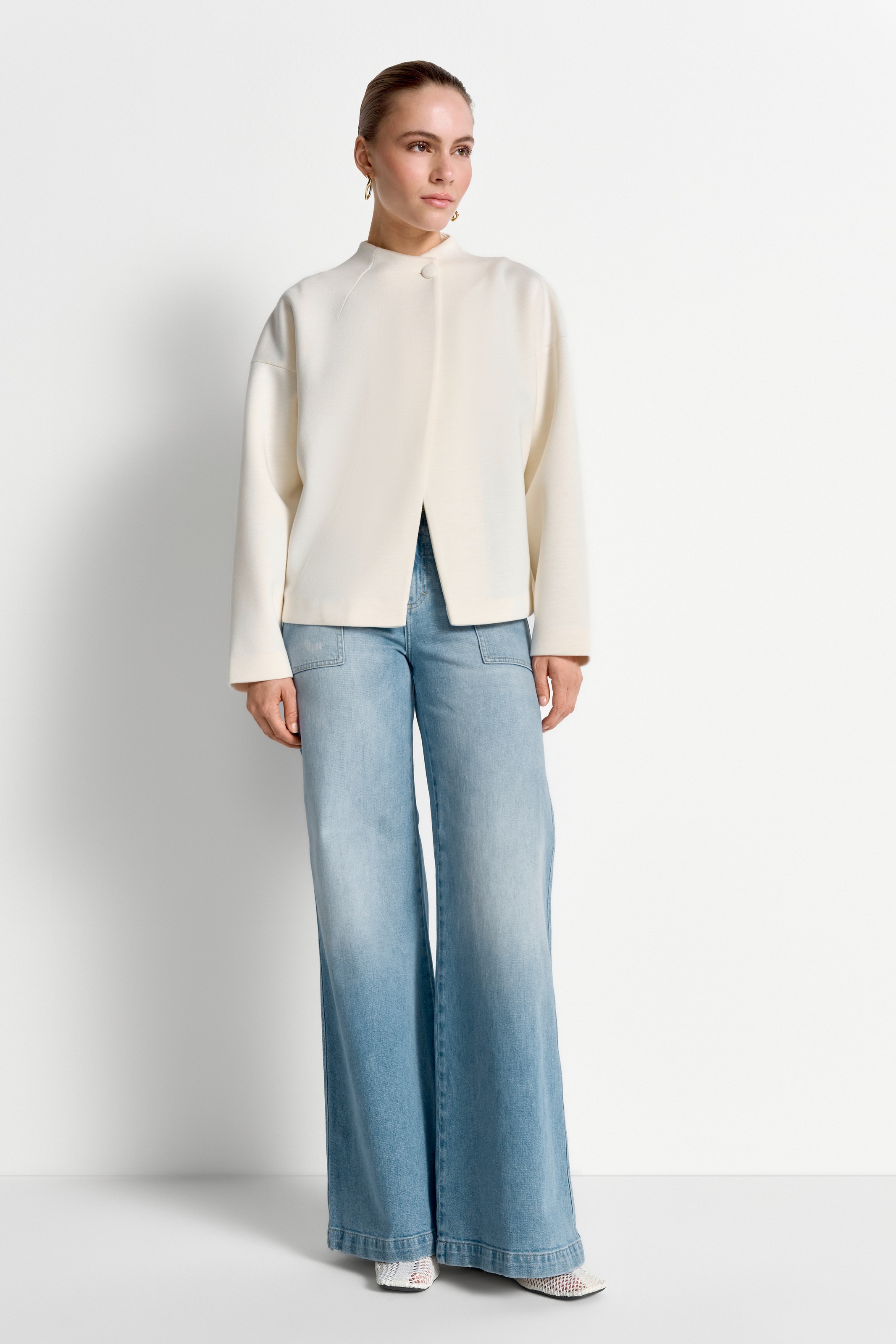 Richroyal Jacket White Size L Women's 2