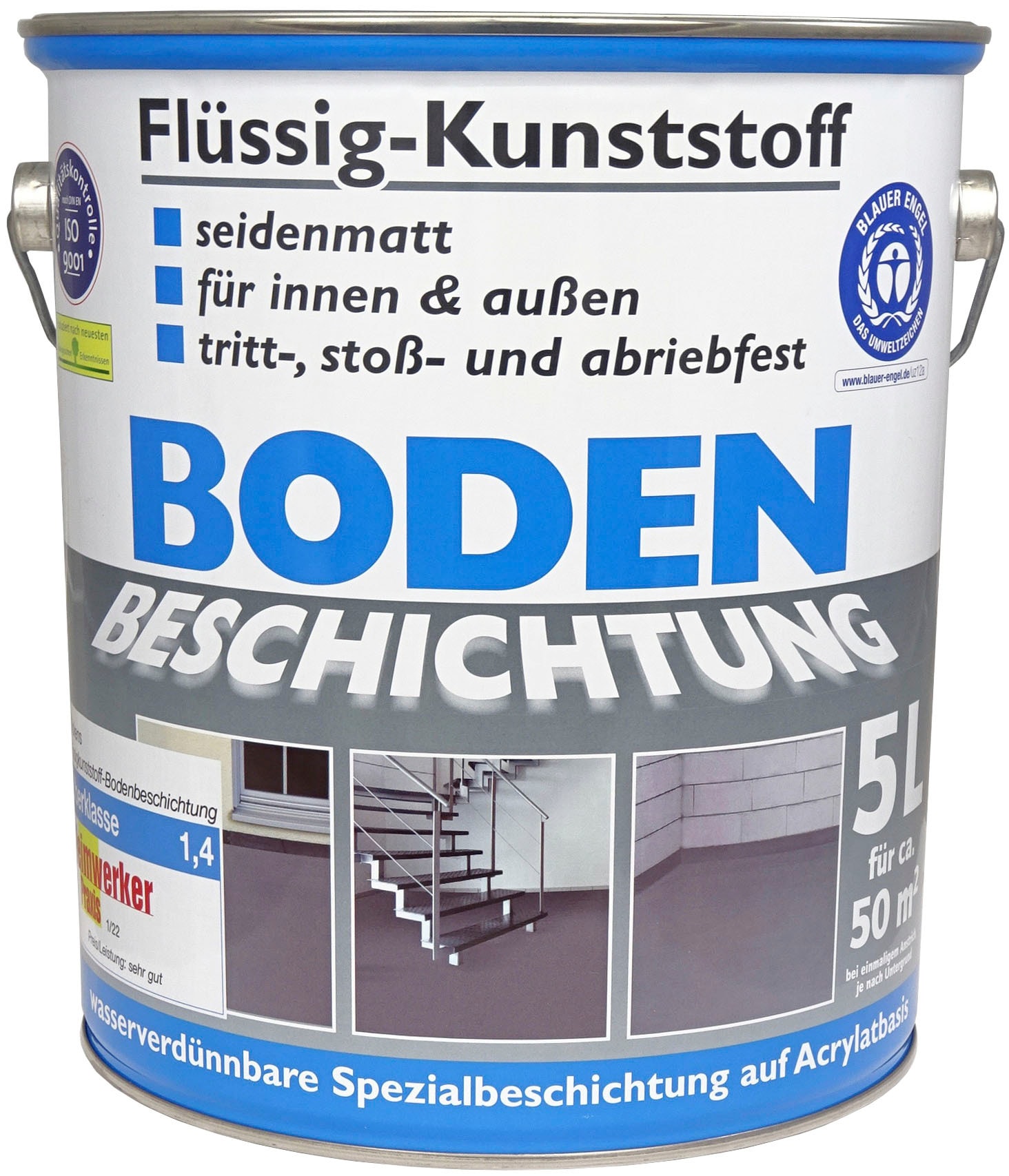 Wilckens Farben Acryl-Flüssigkunststoff »Flüssig-Kunststoff  Bodenbeschichtung«, seidenmatt online kaufen | BAUR