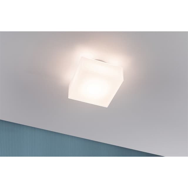 Paulmann LED Deckenleuchte »Selection Bathroom Maro IP44 1x6,8W 155x155mm  3000K Weiß Kunststoff«, 1 flammig-flammig | BAUR