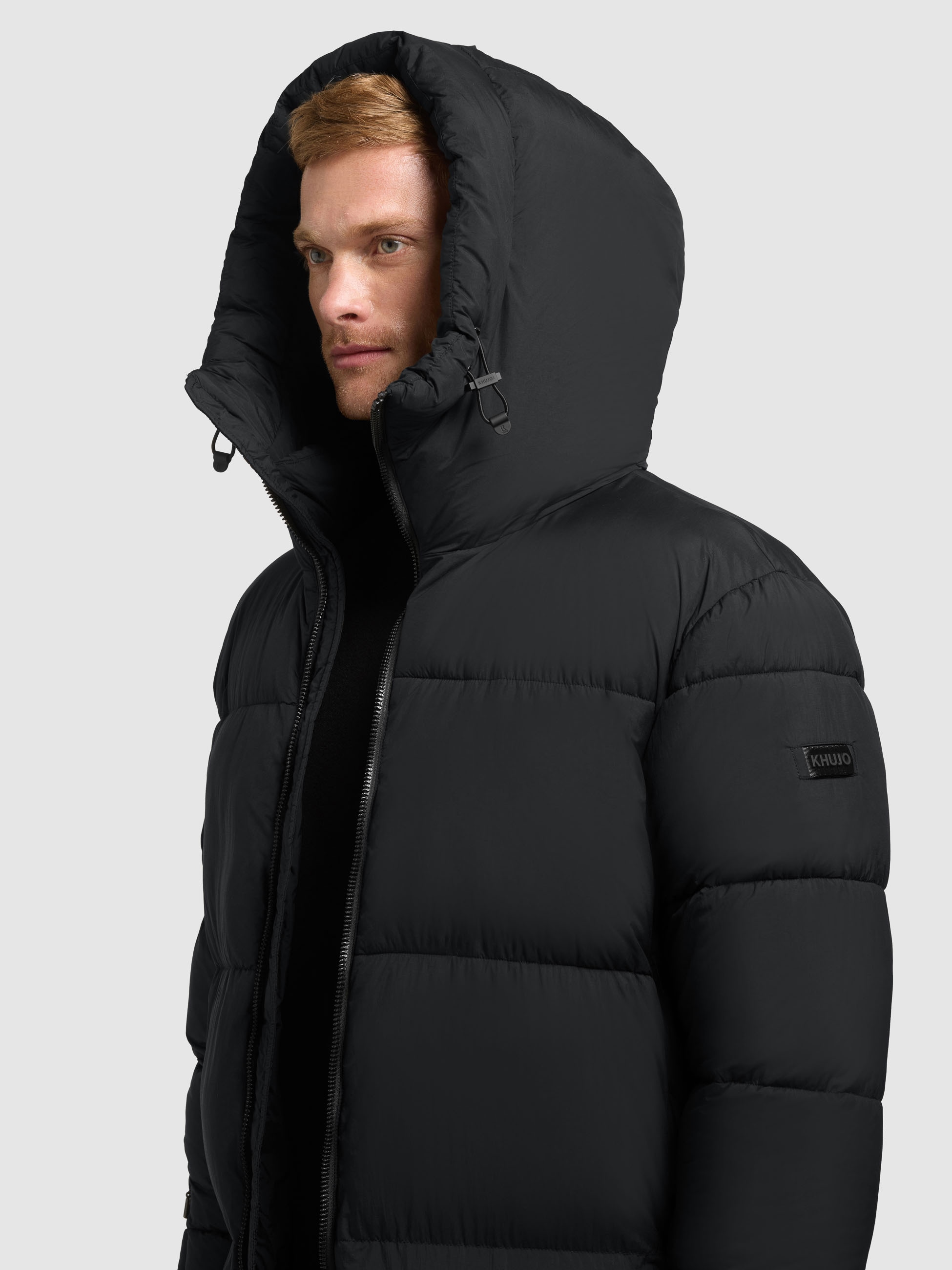 khujo Steppjacke »DASH2« mit Kapuze mit wasserabweisender PU-Beschichtung