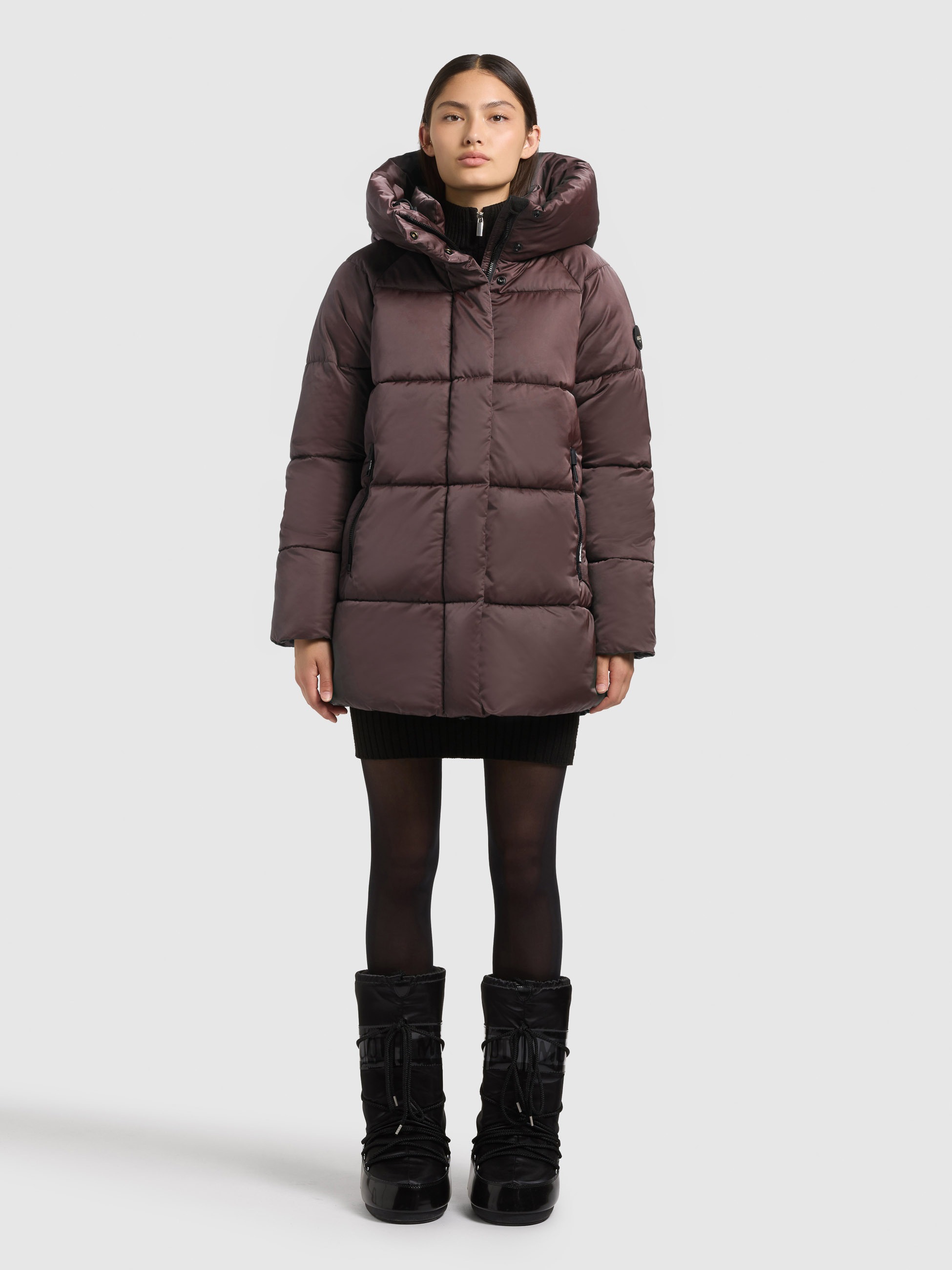 khujo Steppjacke »SUDA« mit Kapuze