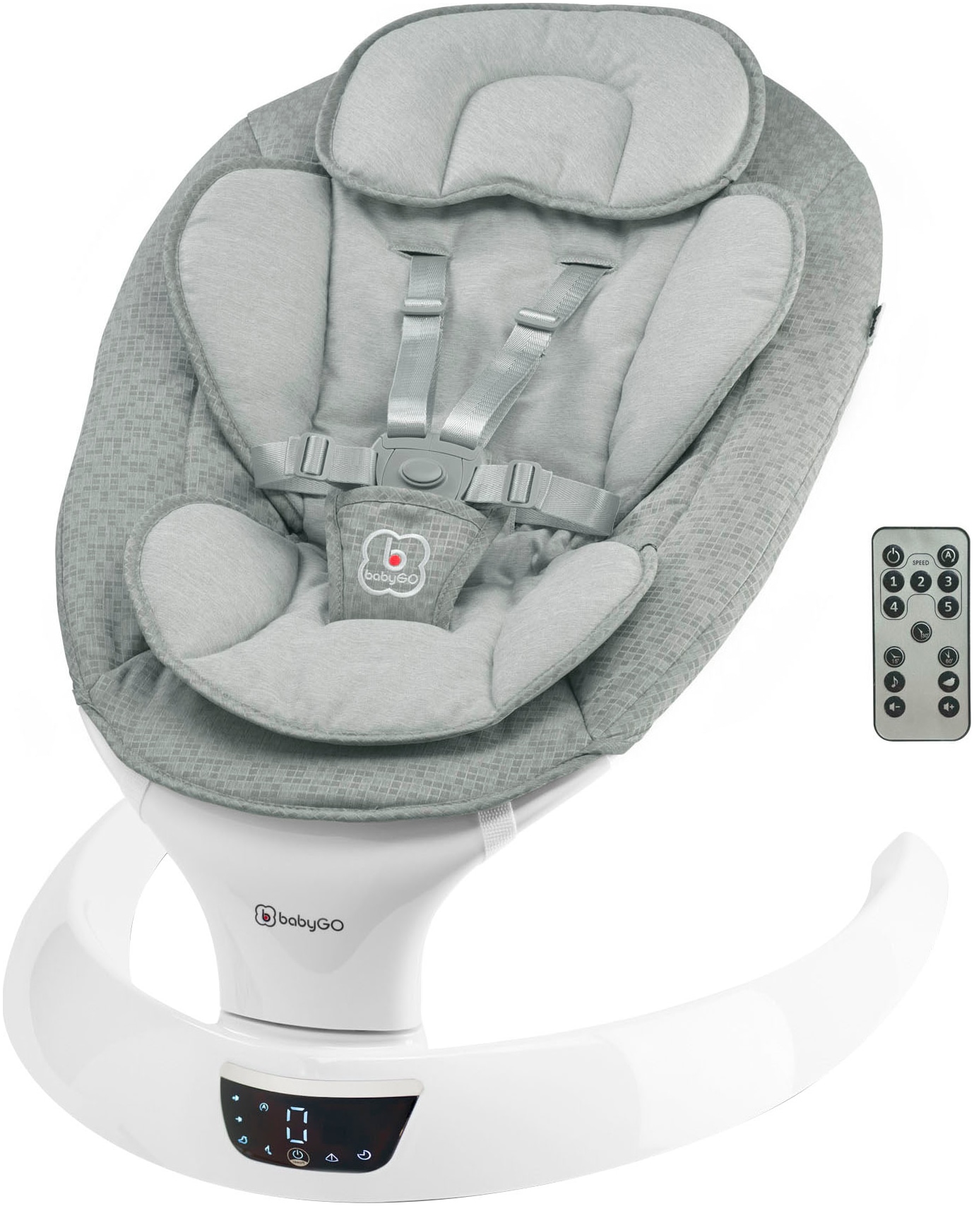 BabyGo Babywippe »Swing« iki 9 kg su Fernbedi...
